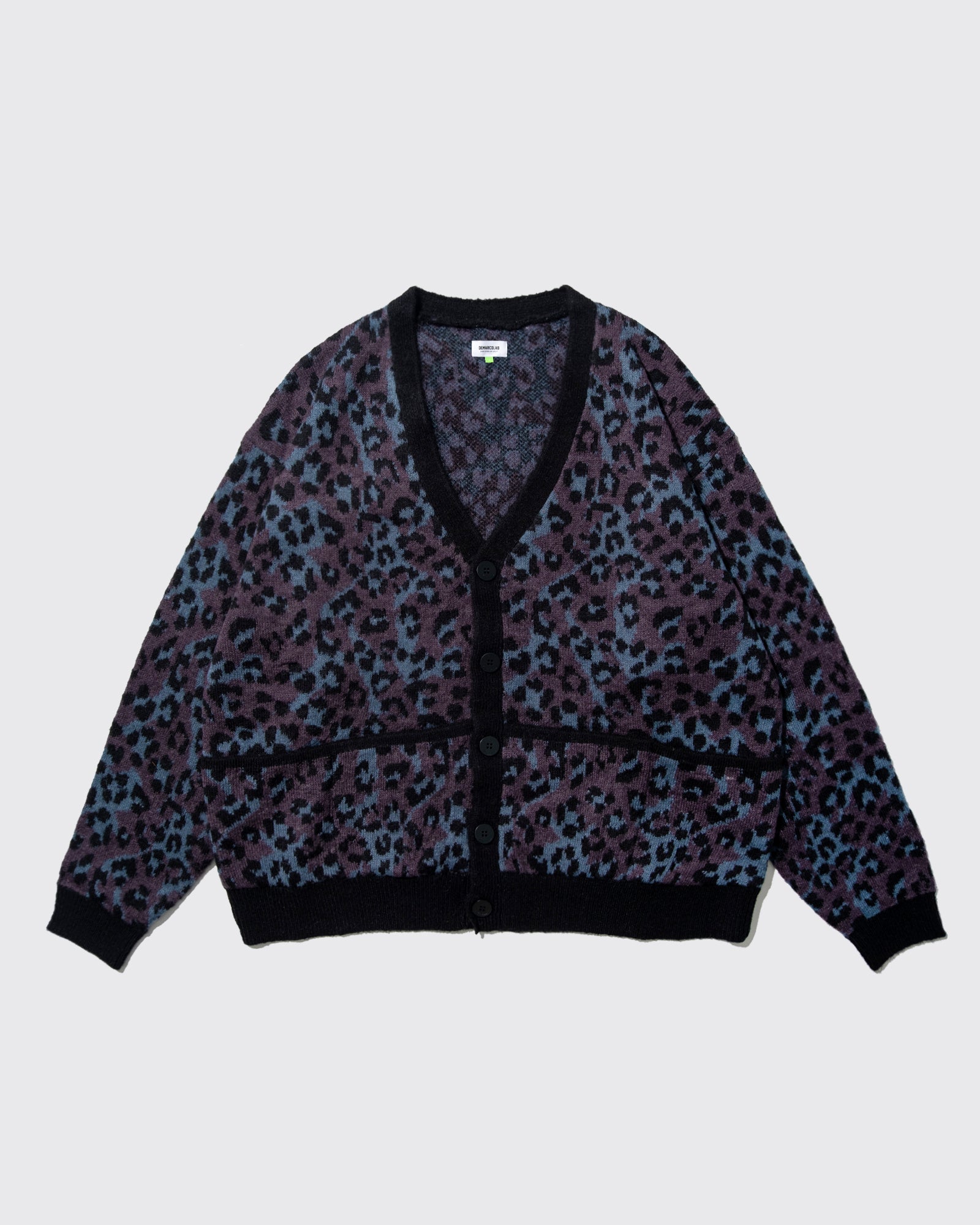 LEO MOHAIR CARDIGAN (Purple)