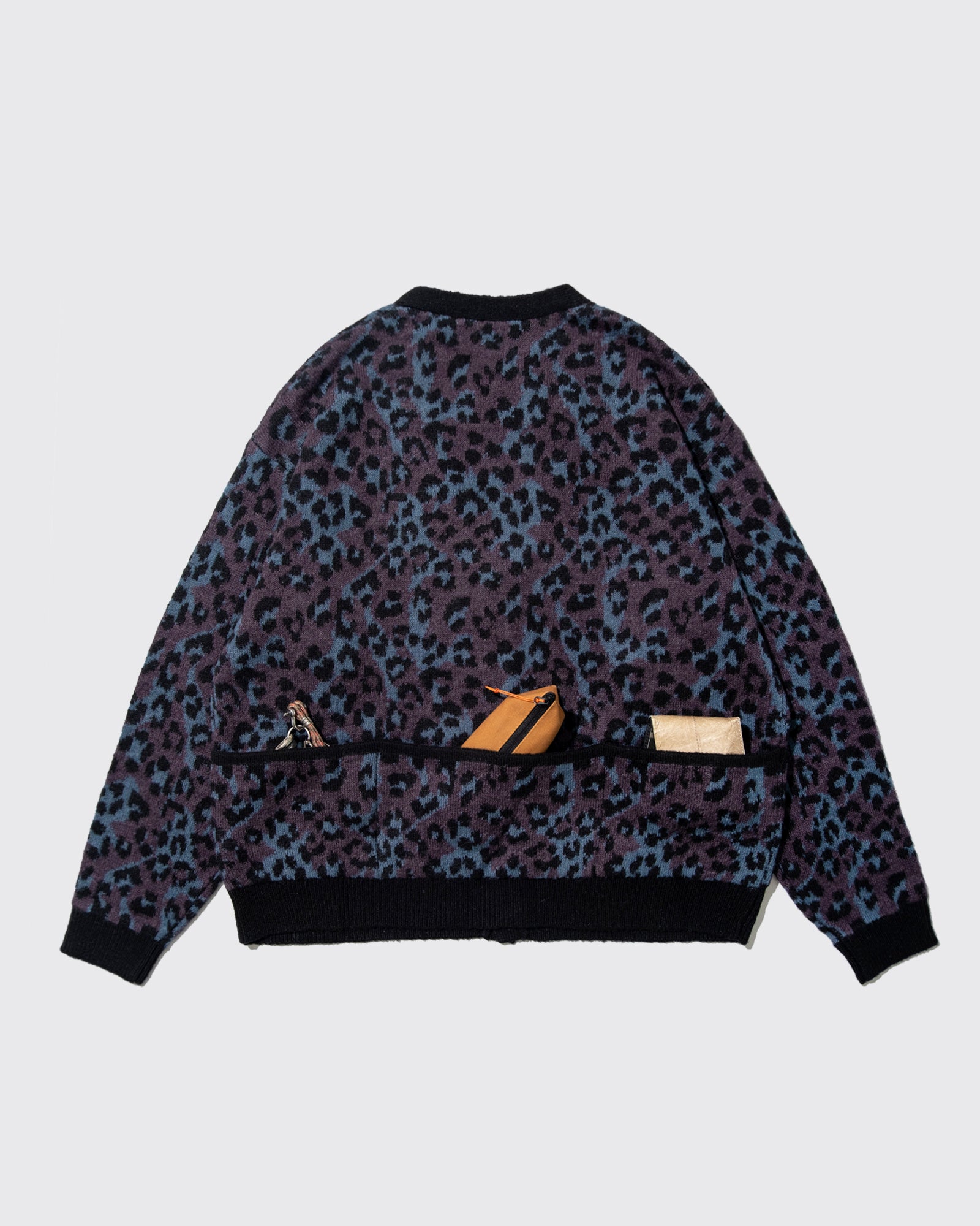 LEO MOHAIR CARDIGAN (Purple)