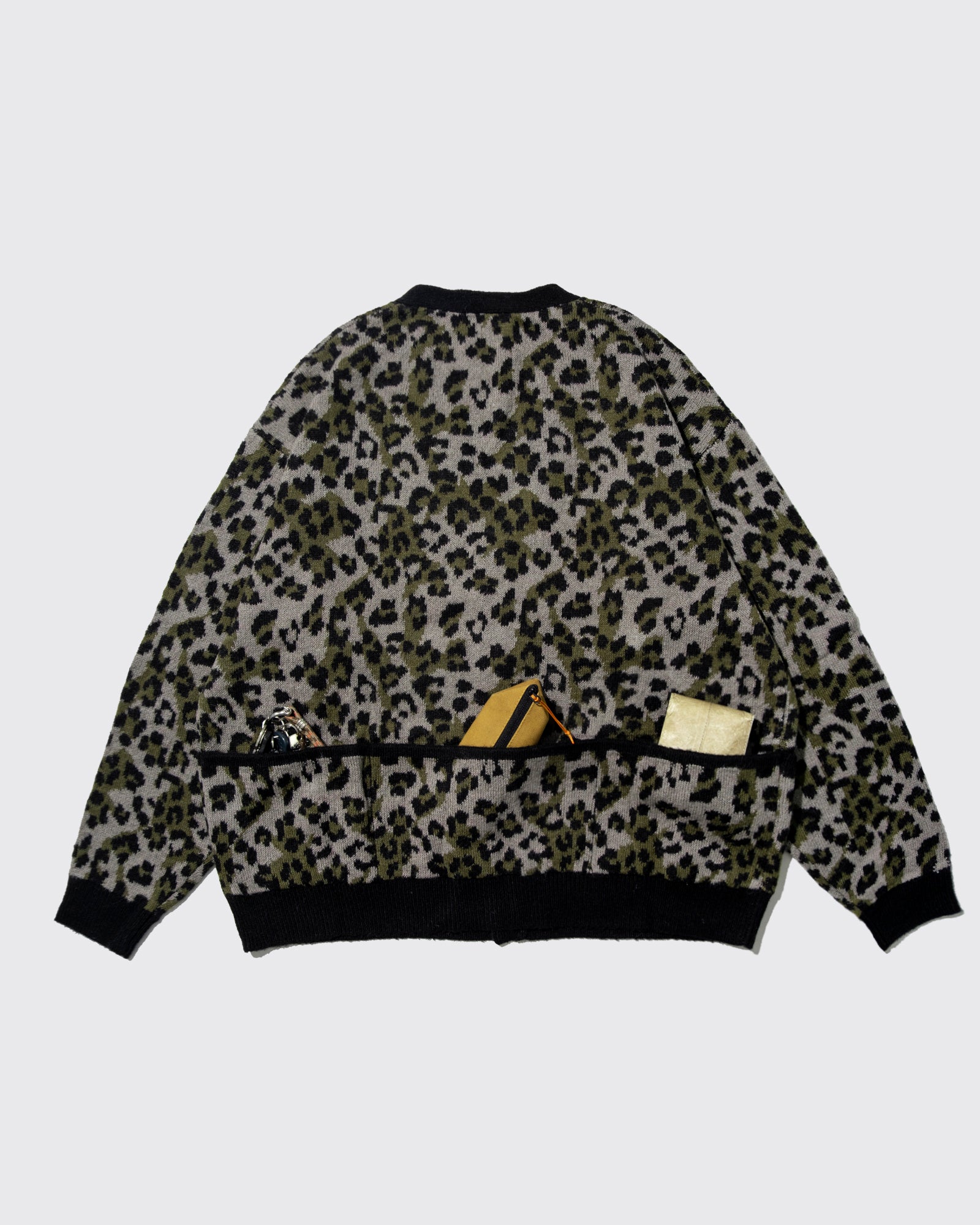 LEO MOHAIR CARDIGAN (Sage)