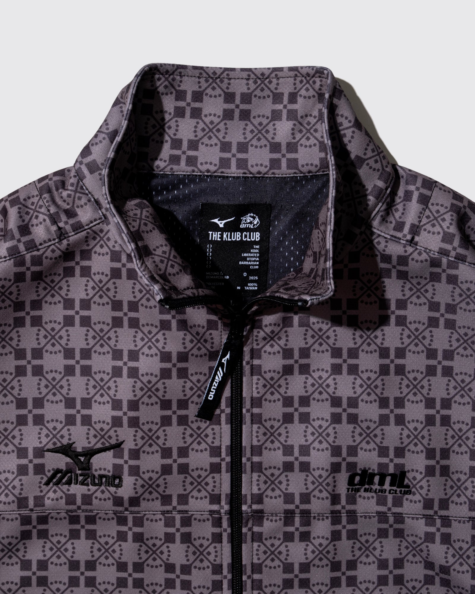 Mizuno/DeMarcoLab "THE KLUB CLUB MONOGRAM TRAINING JKT"