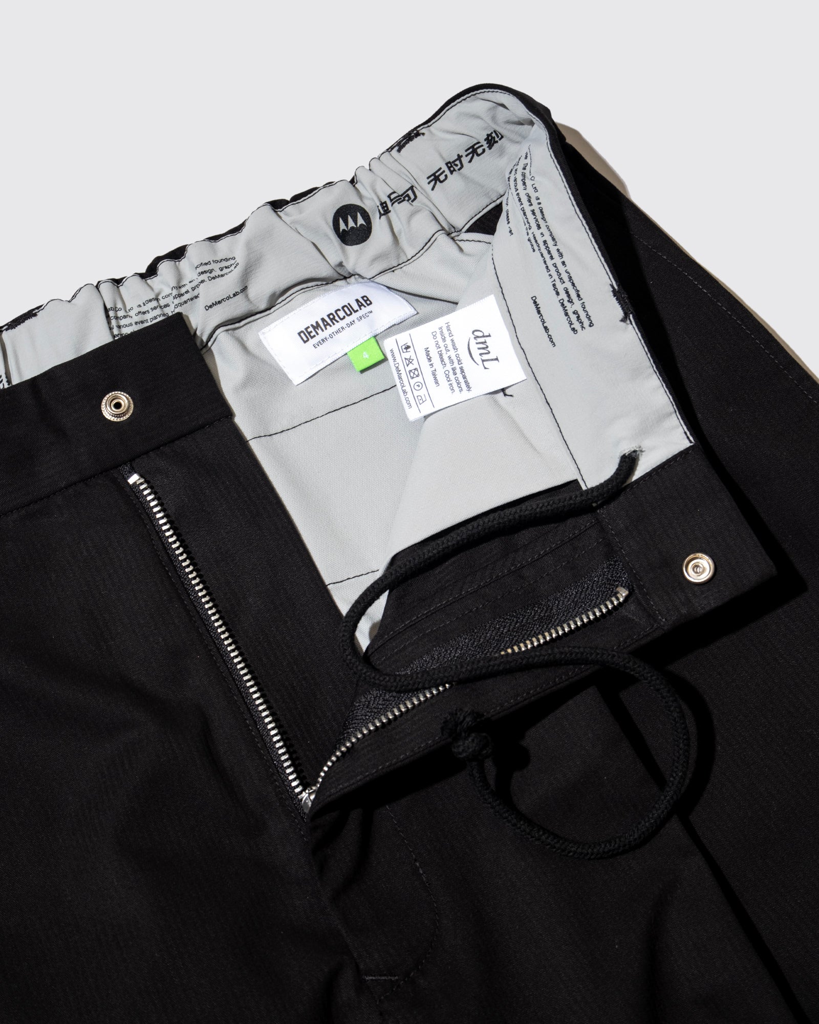 HERRINGBONE ALL-ROUND SLACKS