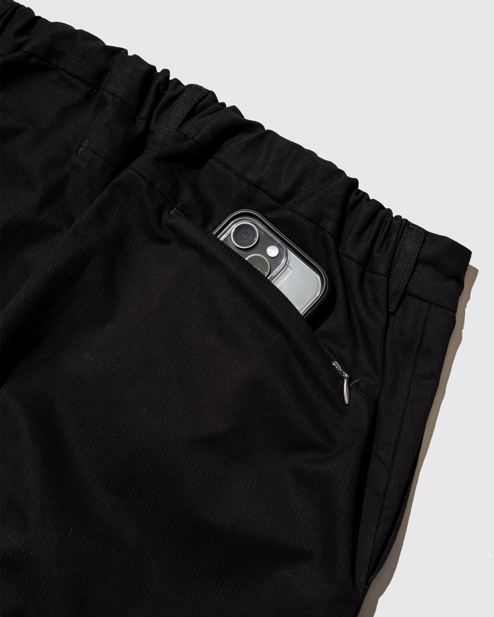 HERRINGBONE ALL-ROUND SLACKS