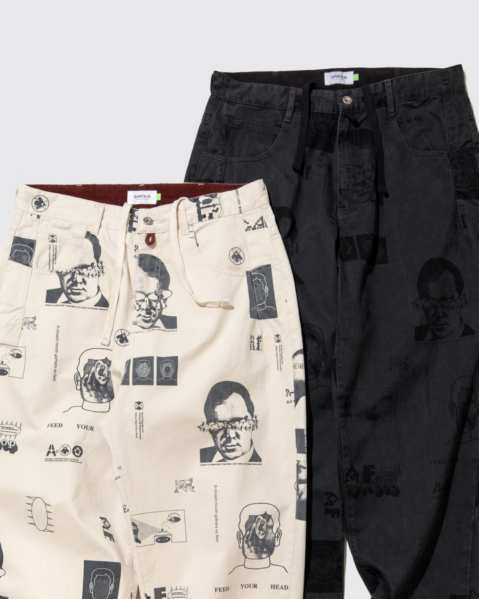 HEAD LIKE A HOLE WORK PANT (Ivory)