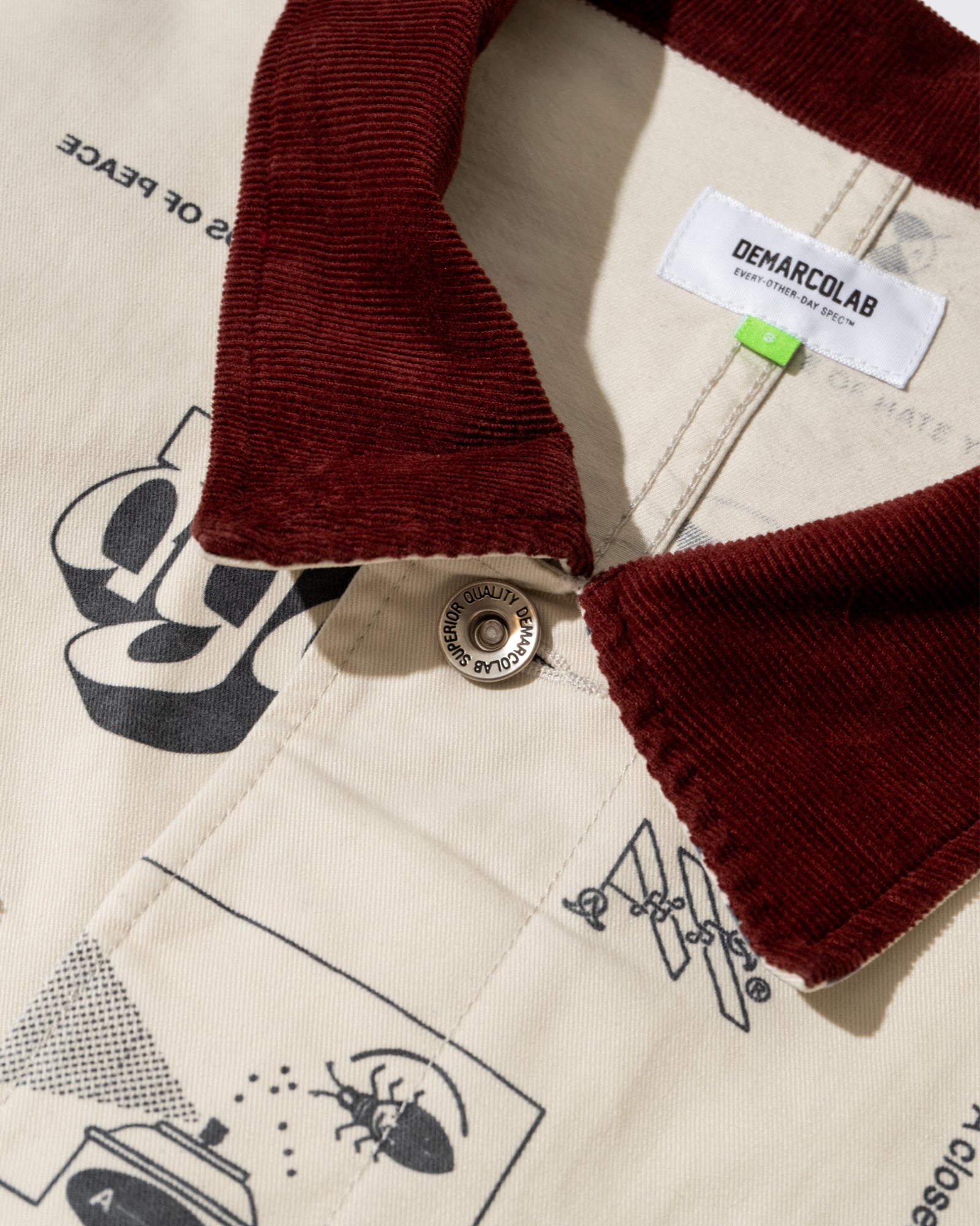 HEAD LIKE A HOLE WORK JKT (Ivory)