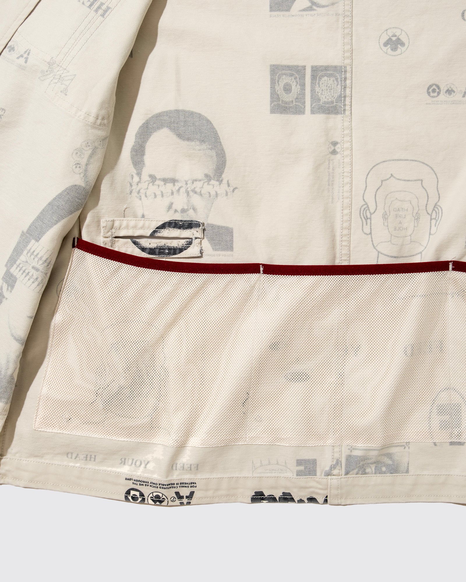 HEAD LIKE A HOLE WORK JKT (Ivory)