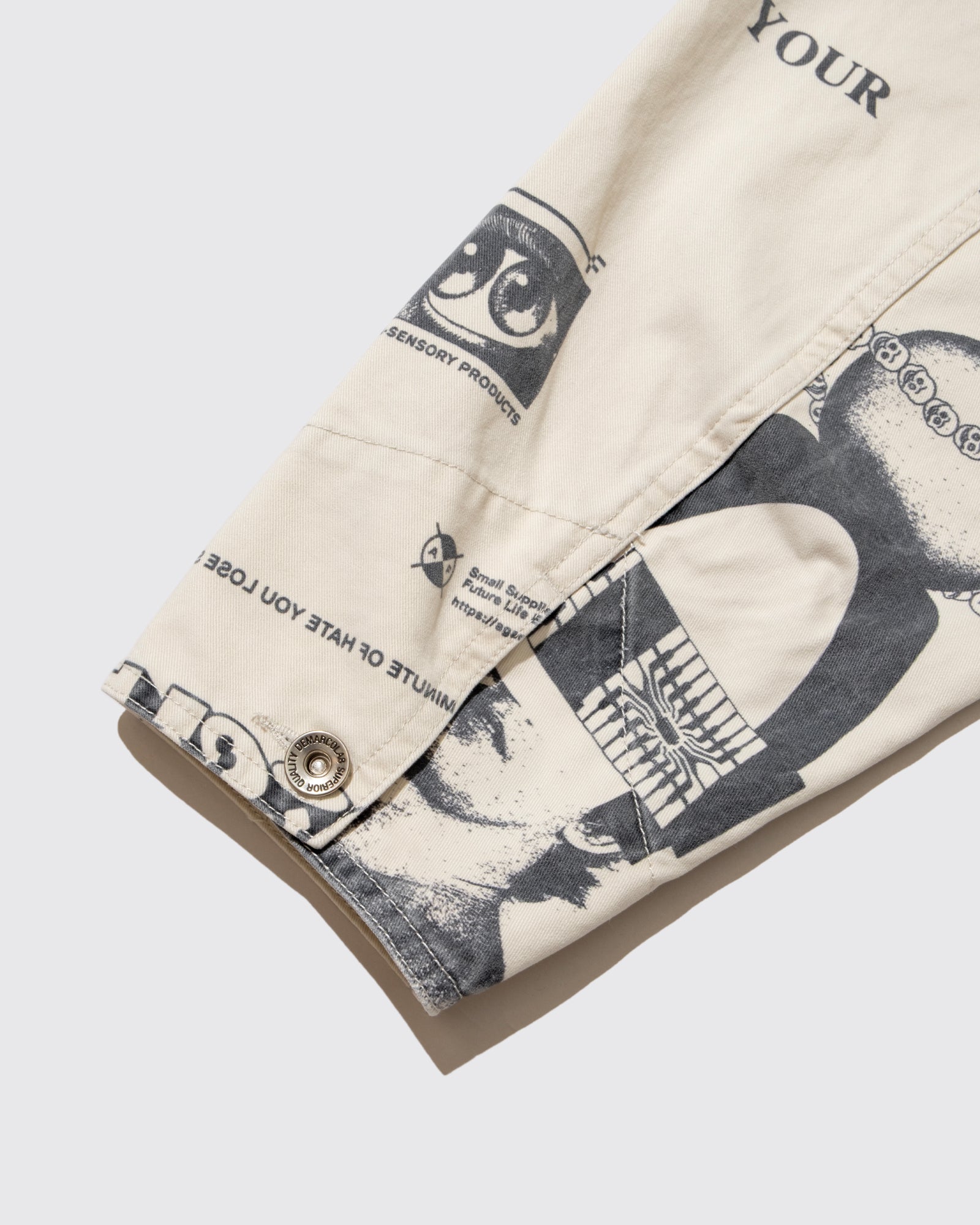 HEAD LIKE A HOLE WORK JKT (Ivory)