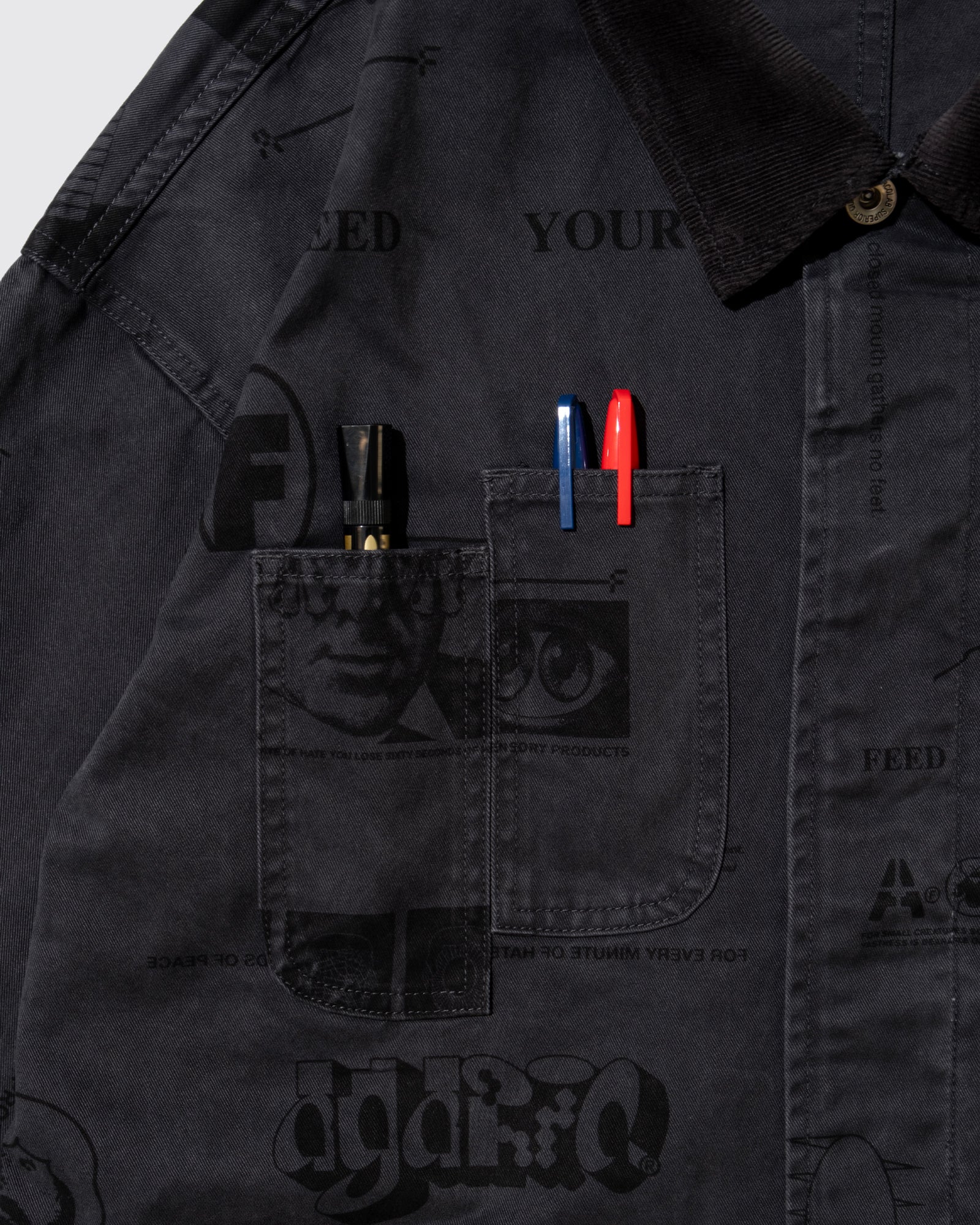HEAD LIKE A HOLE WORK JKT (Navy)