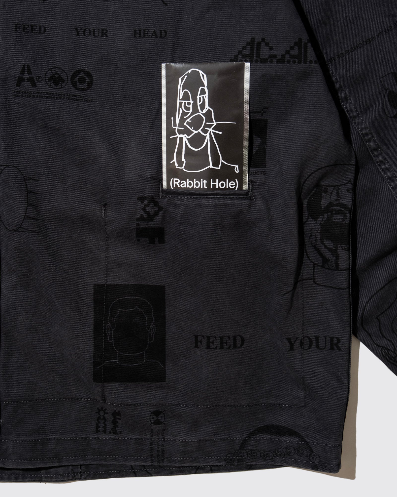 HEAD LIKE A HOLE WORK JKT (Navy)