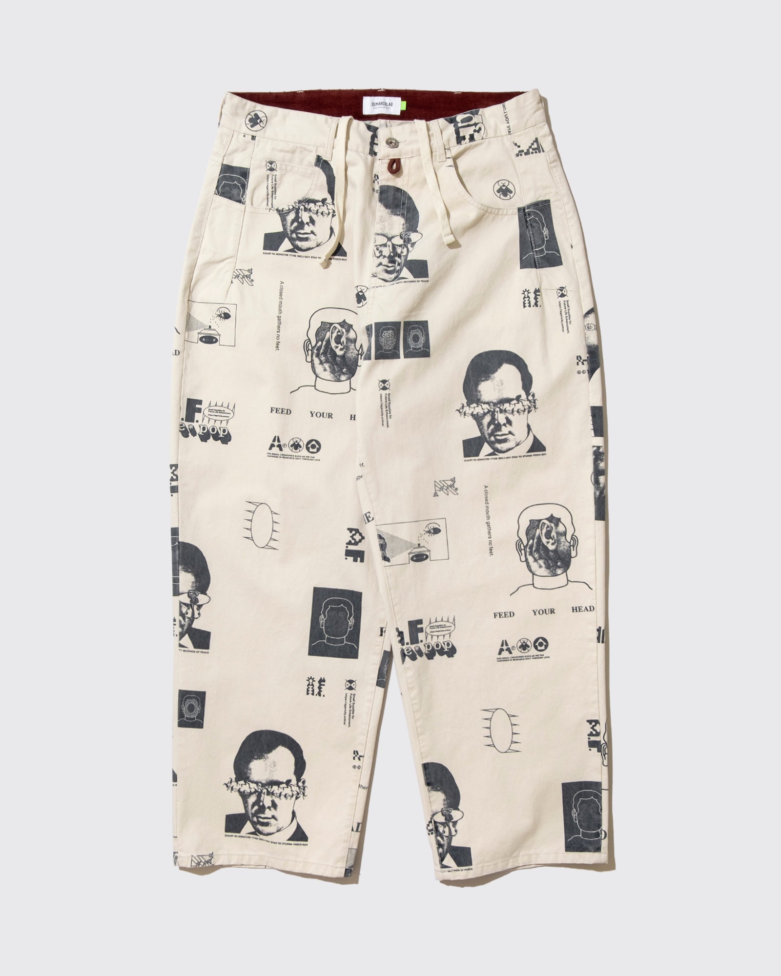 HEAD LIKE A HOLE WORK PANT (Ivory)