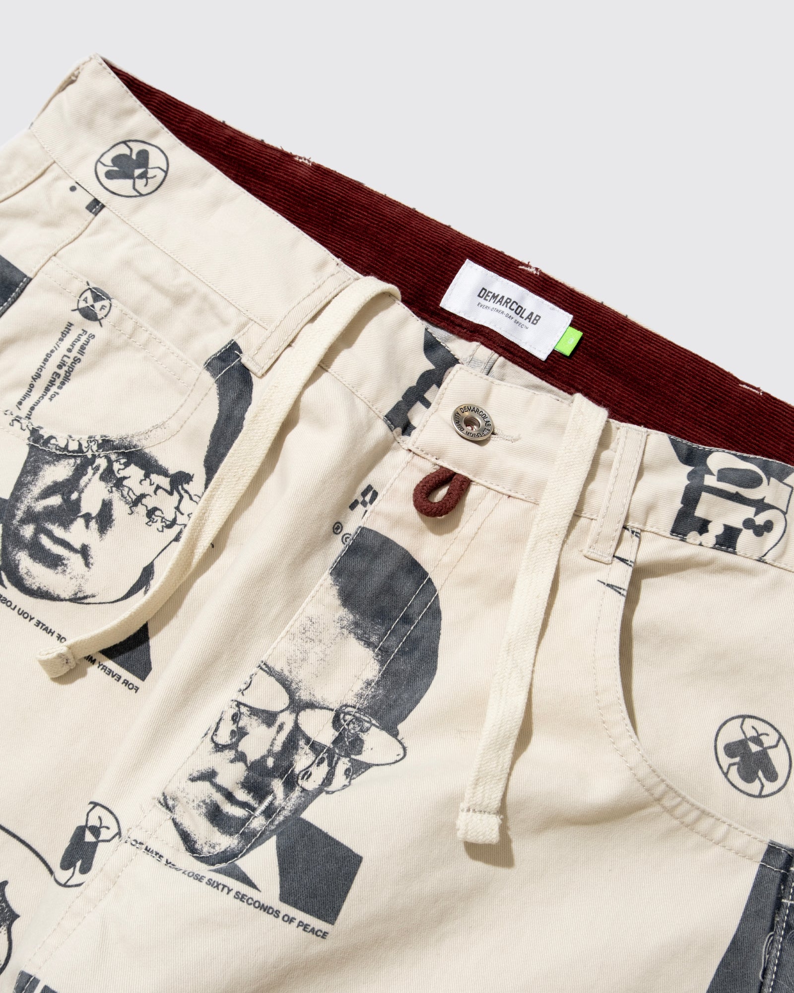 HEAD LIKE A HOLE WORK PANT (Ivory)