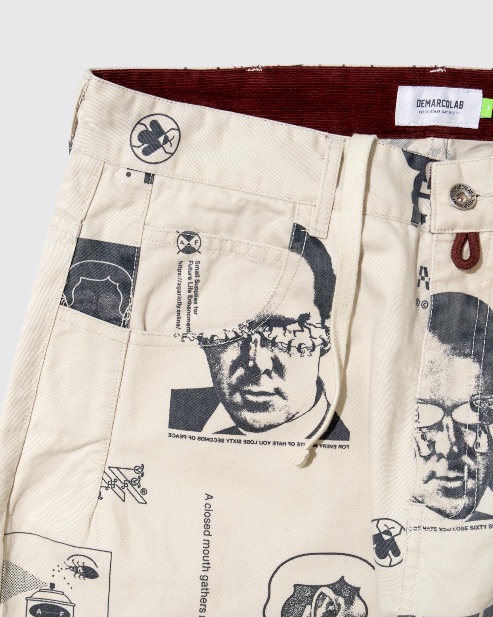 HEAD LIKE A HOLE WORK PANT (Ivory)