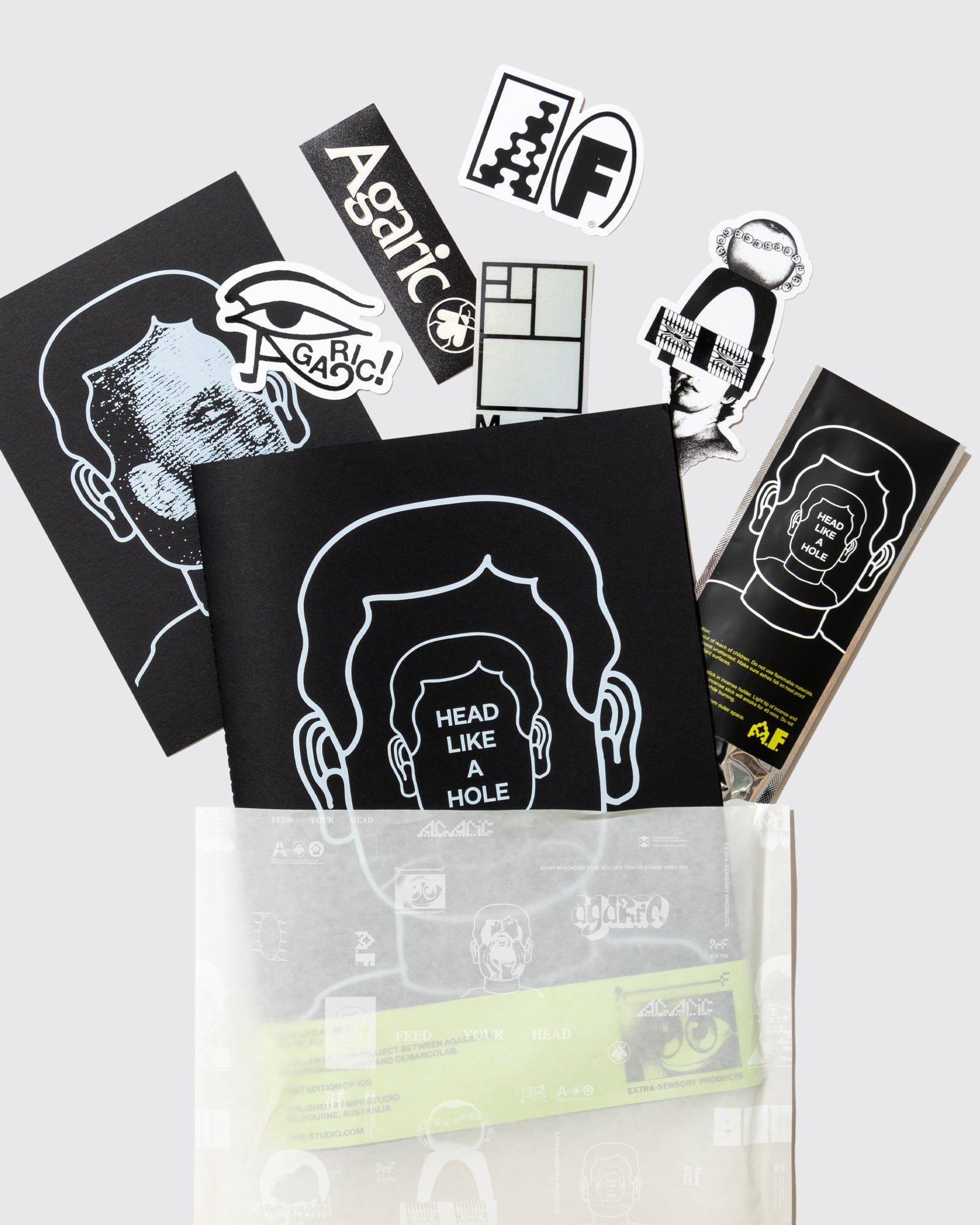 HEAD LIKE A HOLE PUBLICATIONS