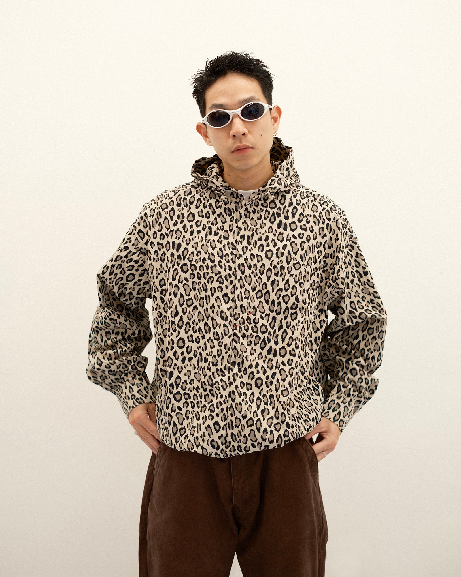 1NE2WO LEO Z/H OVER SHIRT (Snow)
