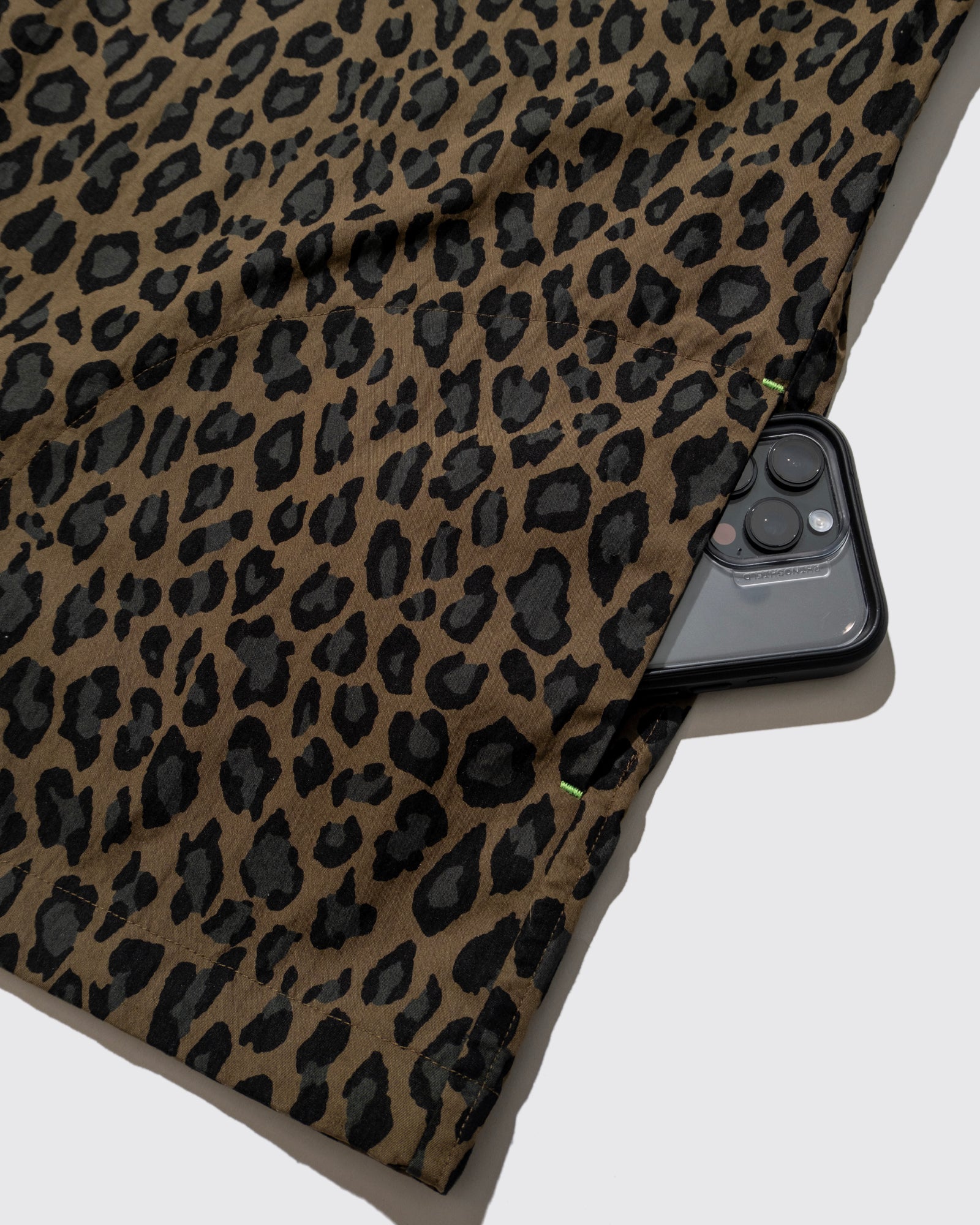 1NE2WO LEO Z/H OVER SHIRT (Olive)