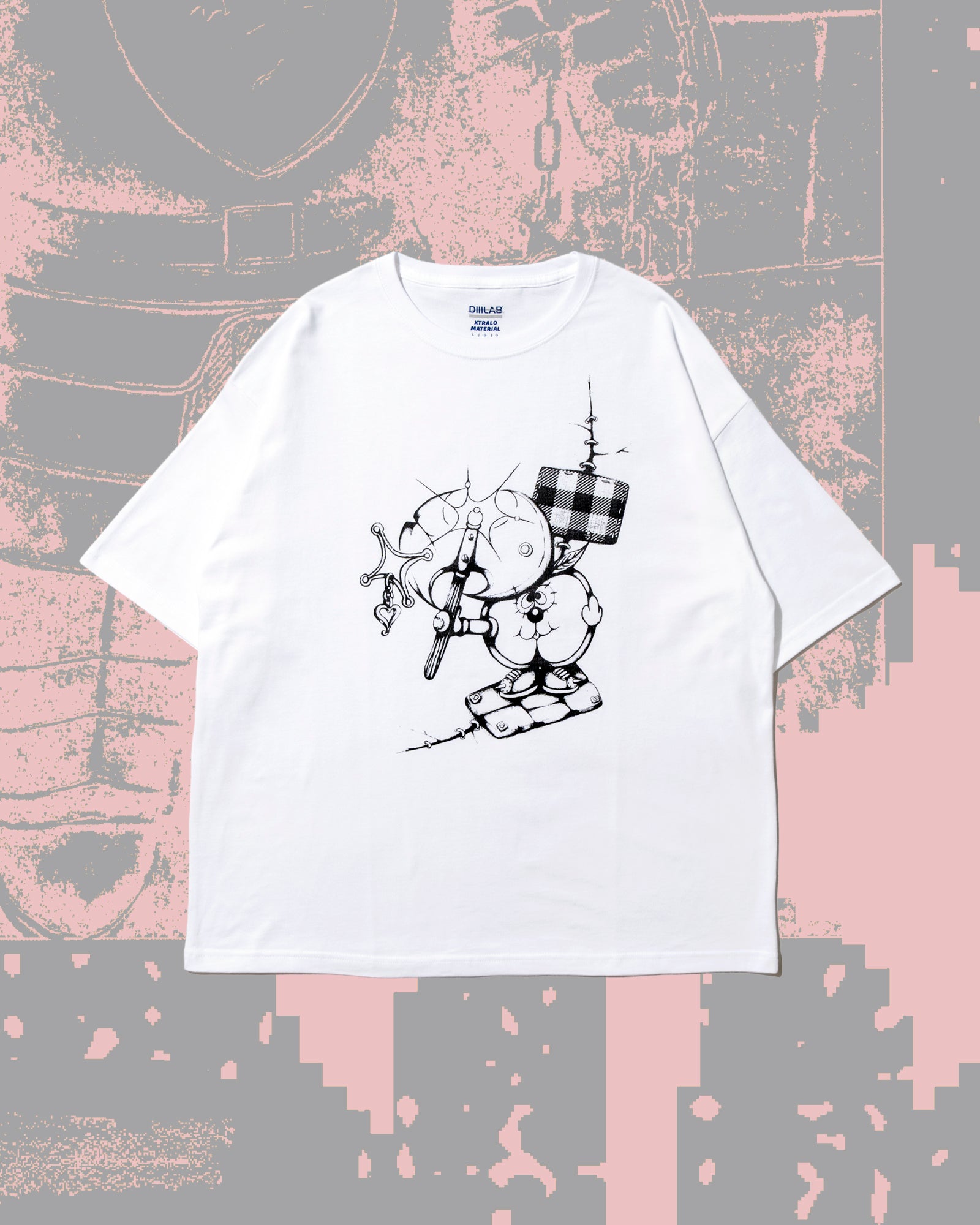 GLOW TEE (White)