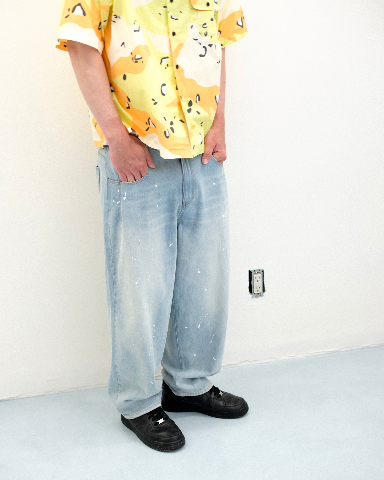 SILVER DUB 7P MESSY JEANS