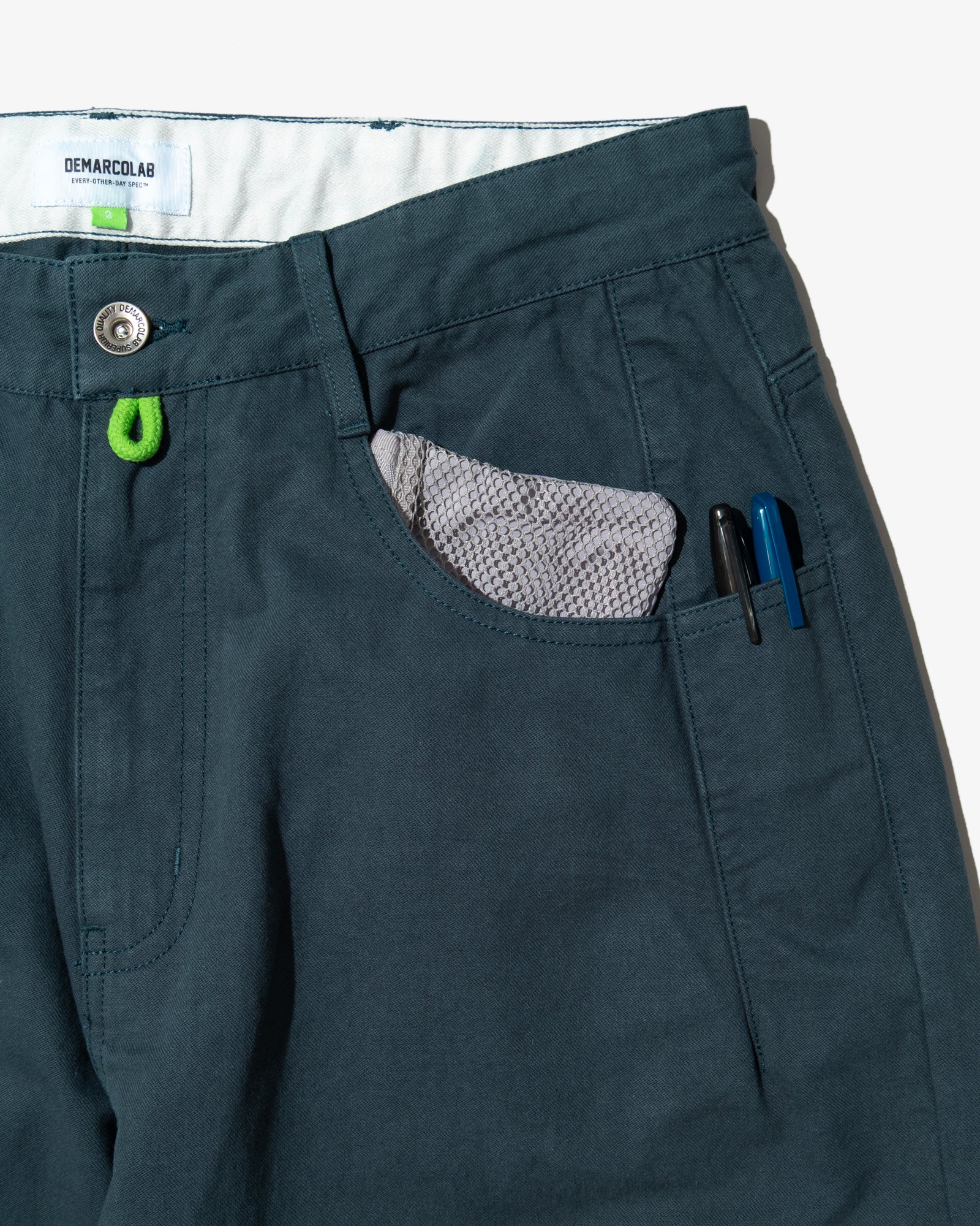 SILVER DUB 7P CT JEANS (Peacock)