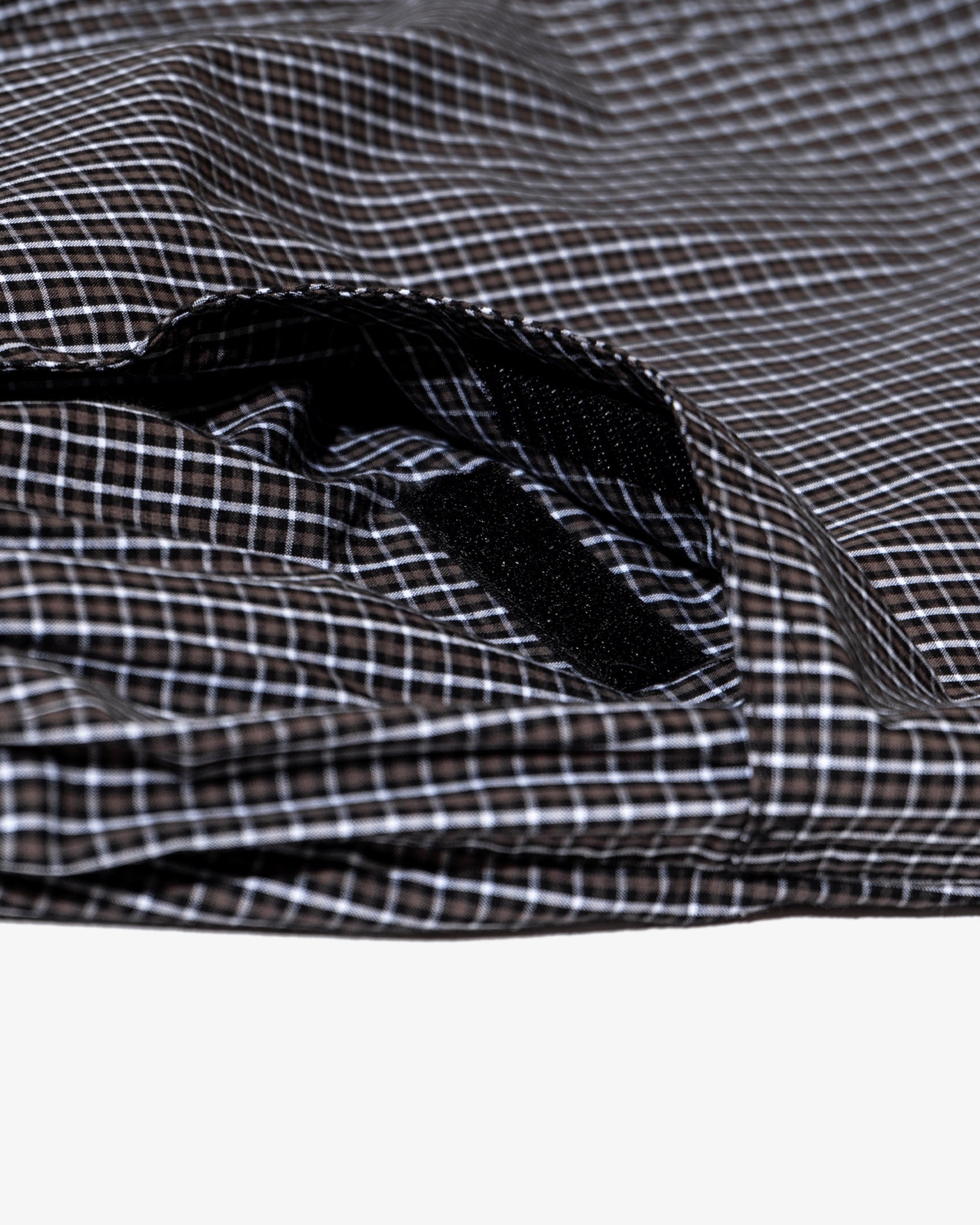 PLAID JUMBO SHORTS (Black)