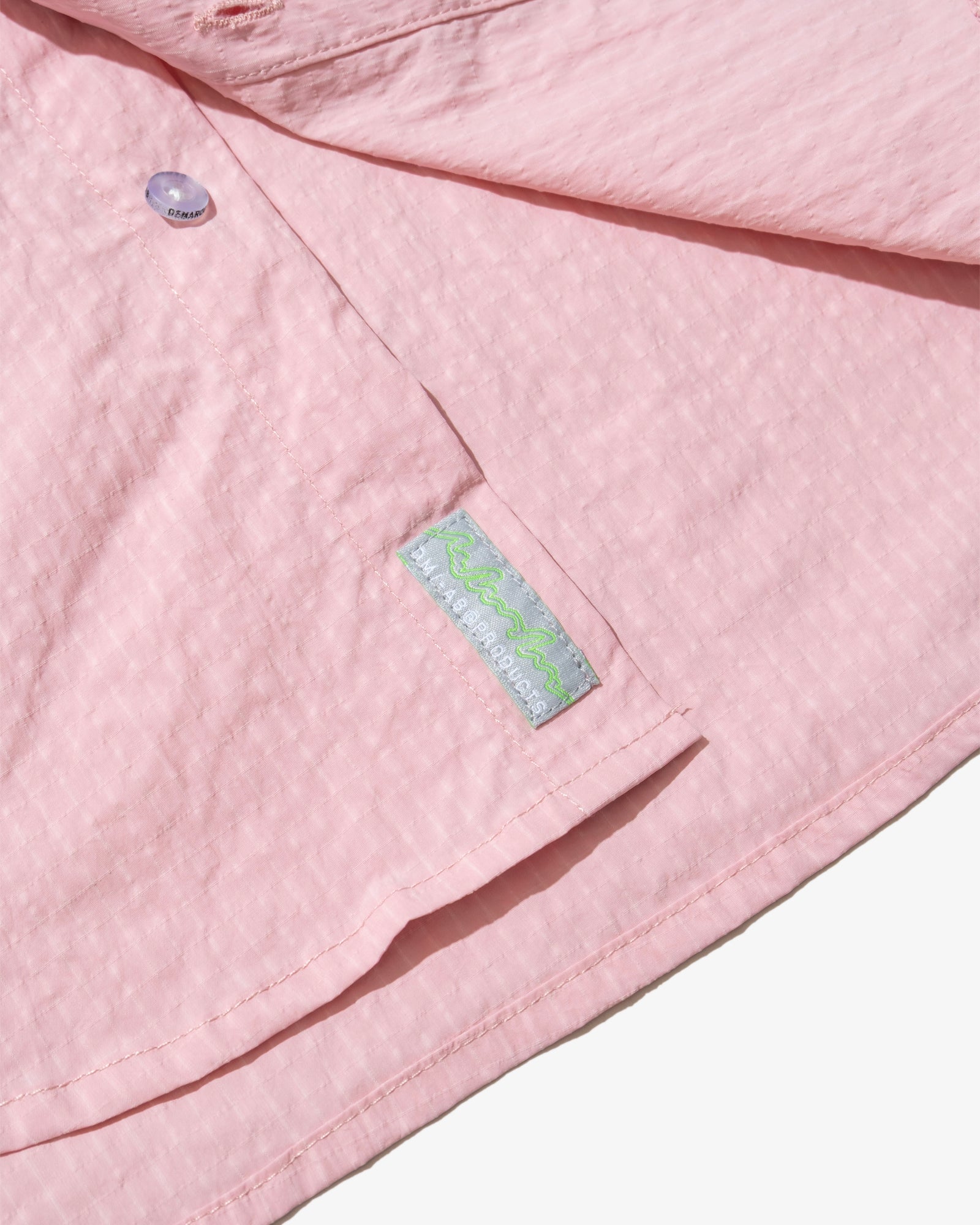 ATOM II GRID NYLON SHIRT (Pink)