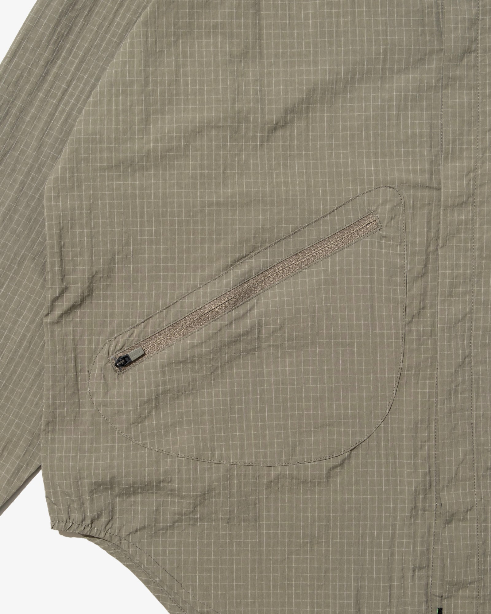 ATOM II GRID NYLON SHIRT (Sage)