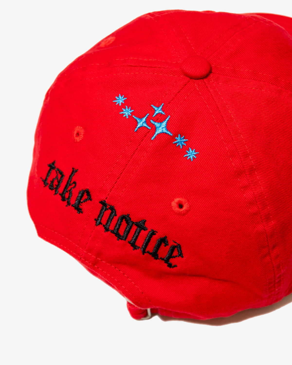 TAKE NOTICE CAP