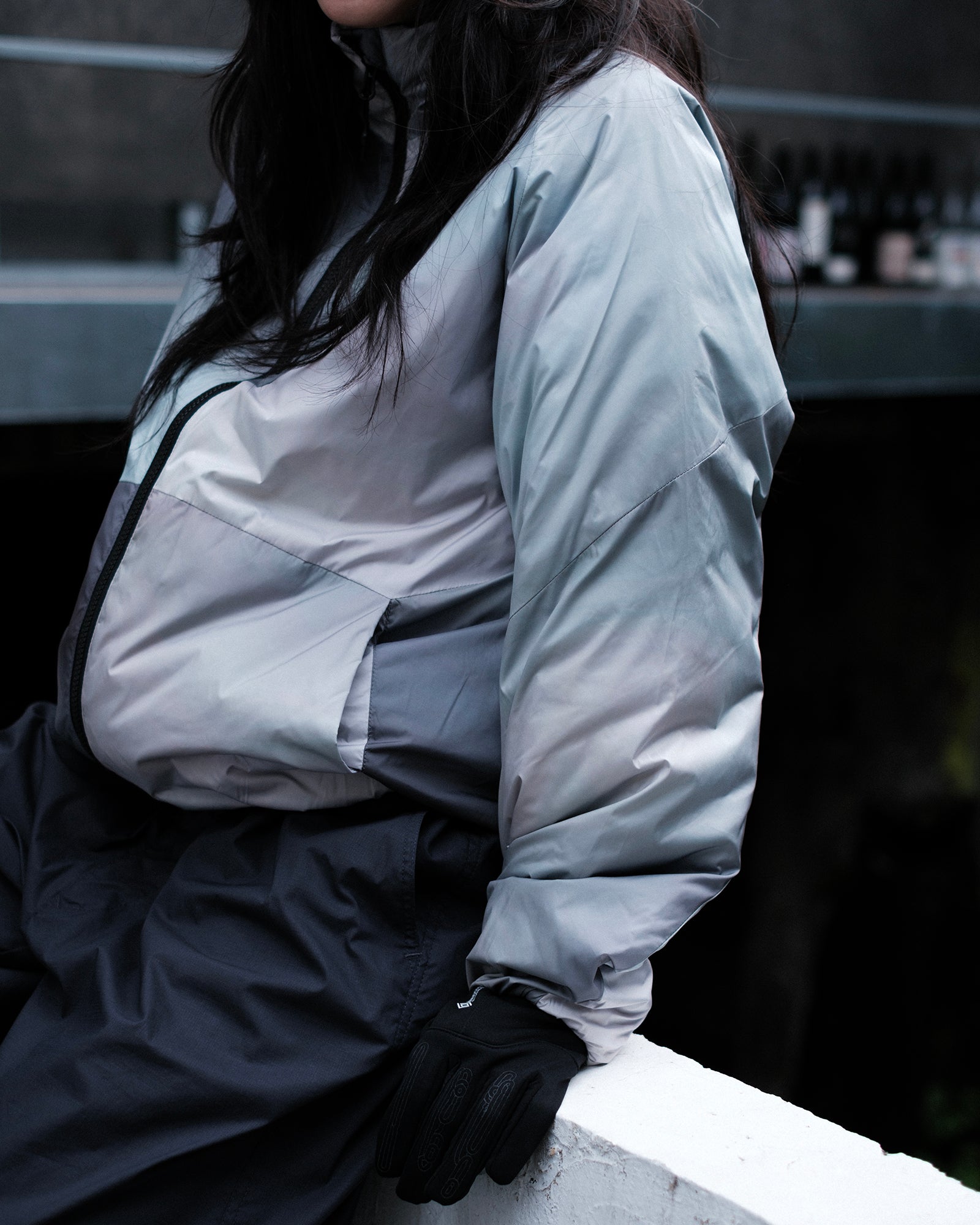 BAL / TAION STAND COLLAR DOWN JACKET