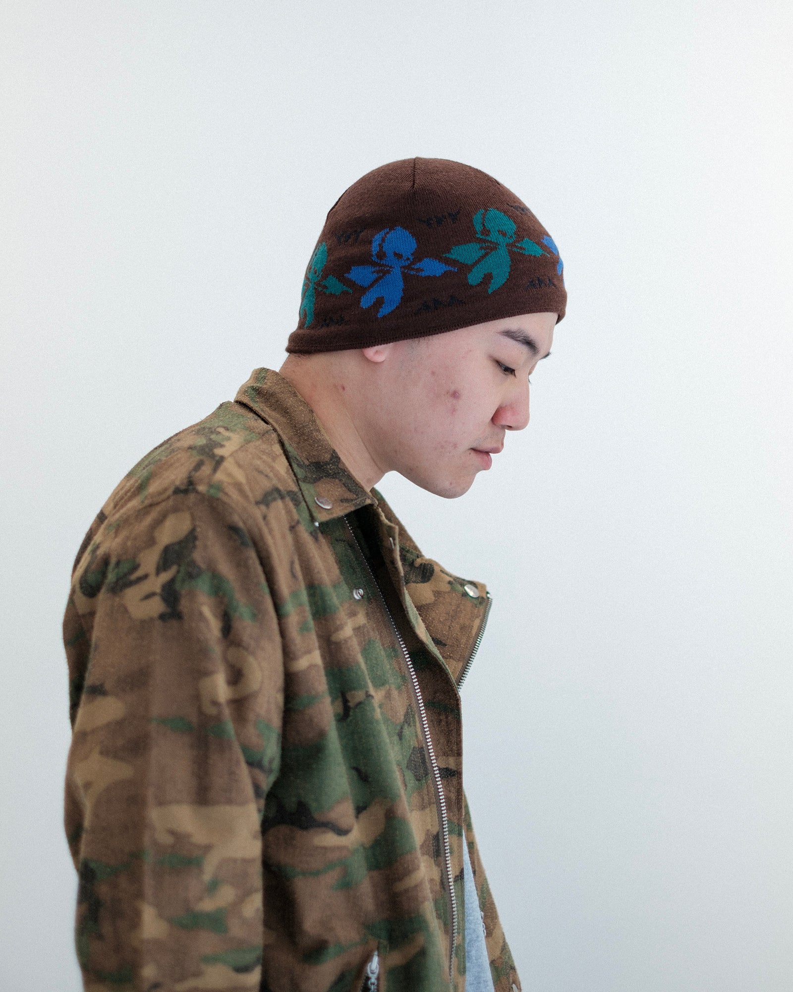 CHOCO MIX FLEECE BEANIE