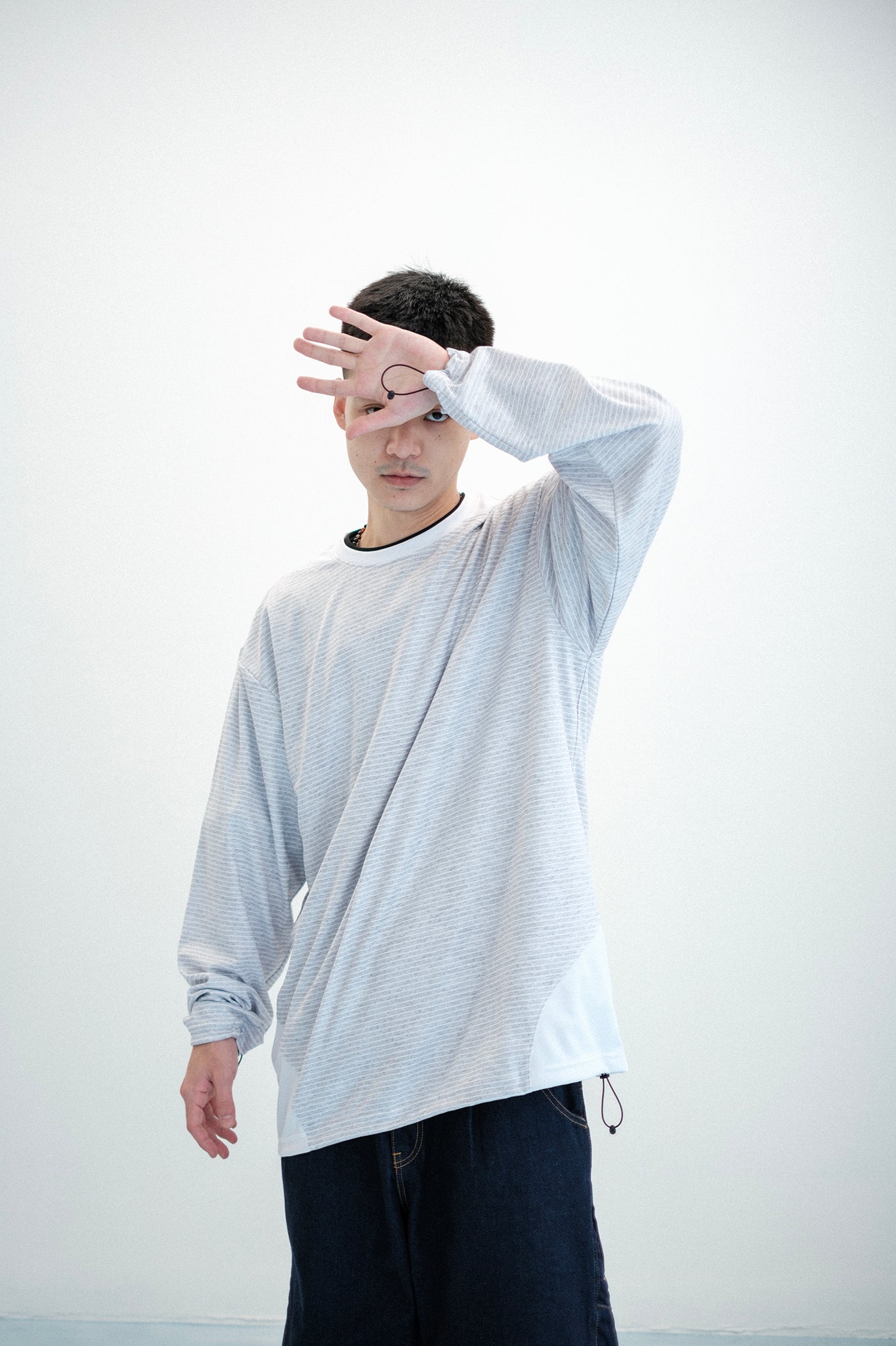 VITA VENT E-L/S TEE (Ash)