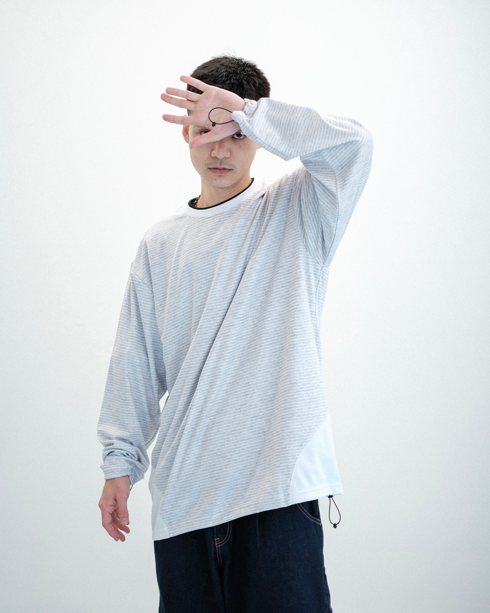 VITA VENT E-L/S TEE (Ash)
