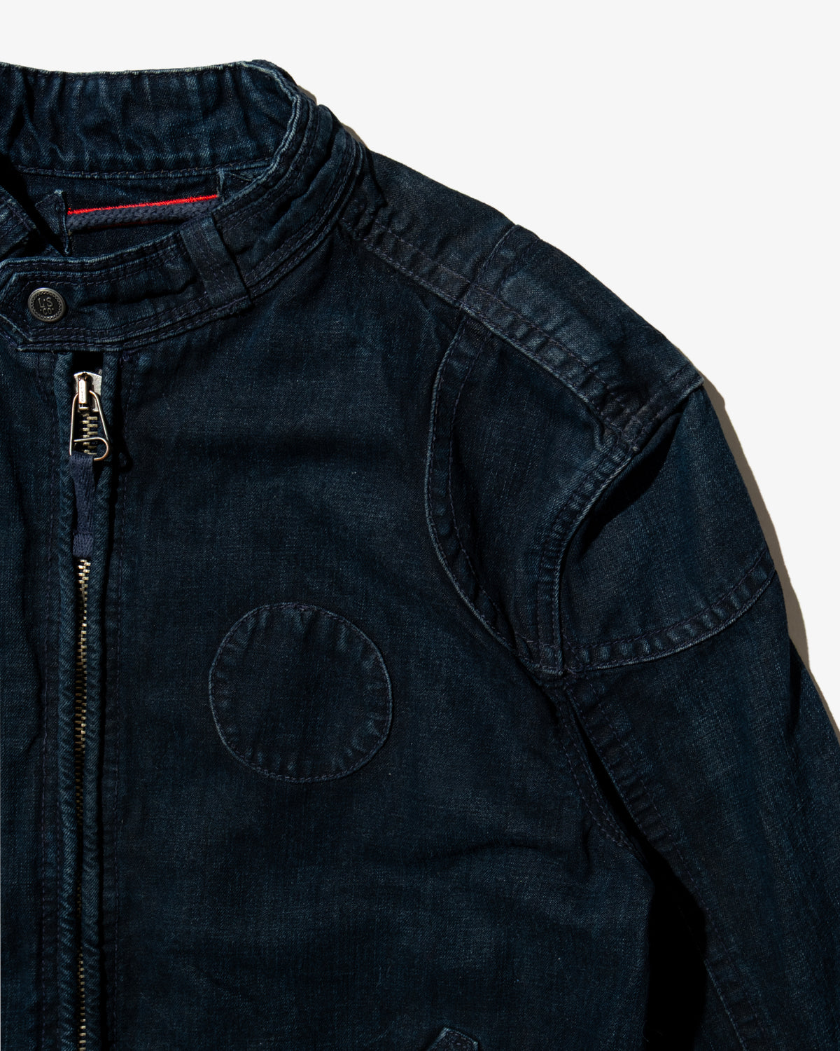 DENIM BIKER JACKET