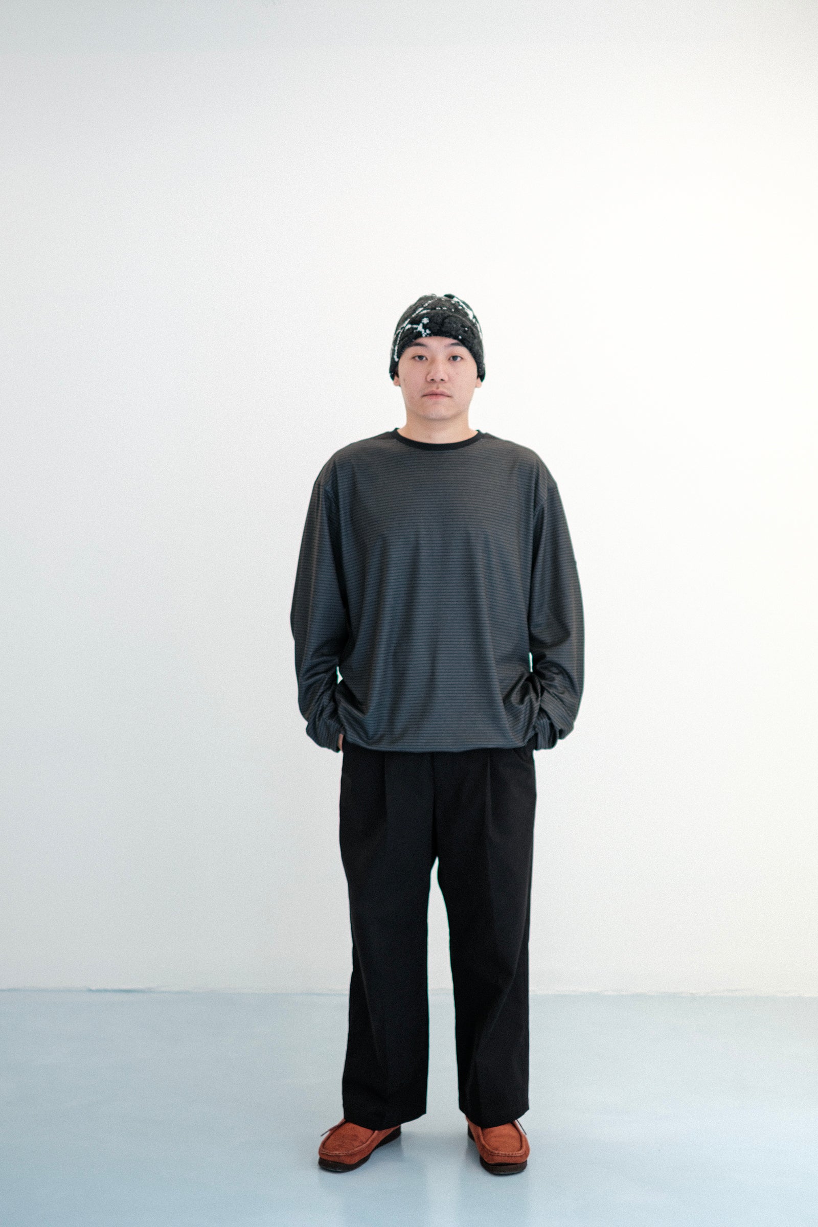VITA VENT E-L/S TEE (Charcoal)