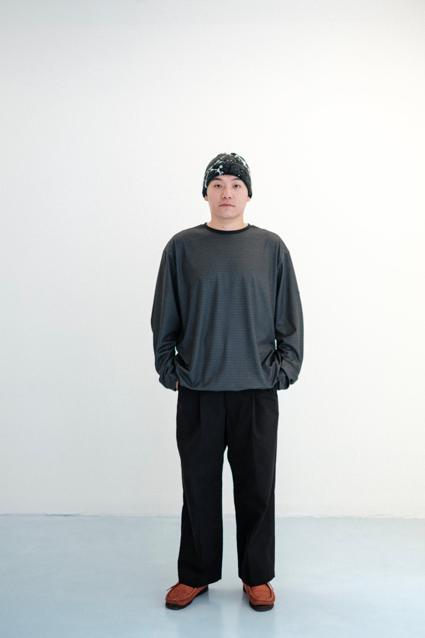 VITA VENT E-L/S TEE (Charcoal)