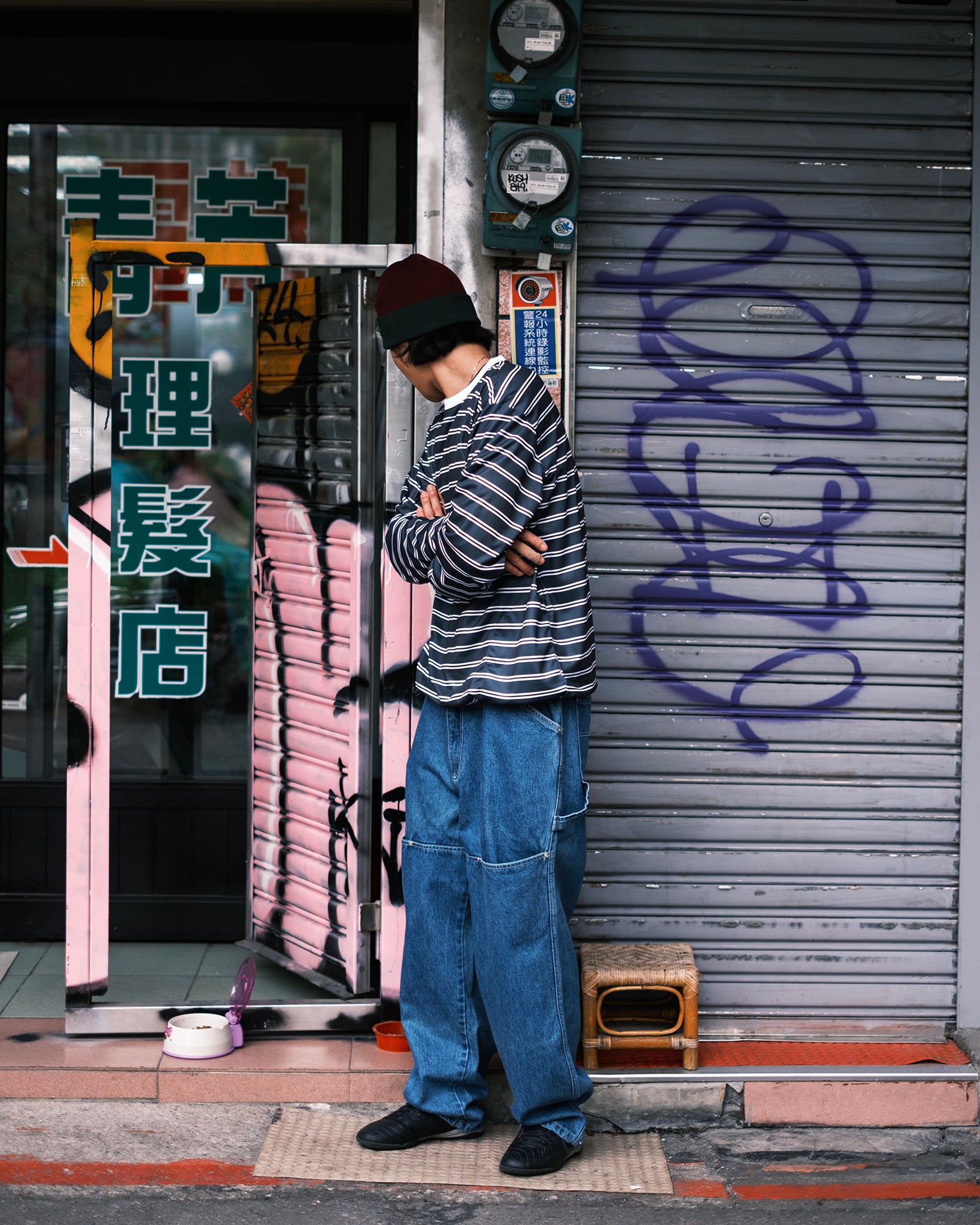 BORD VENT E-L/S TEE (Grey)