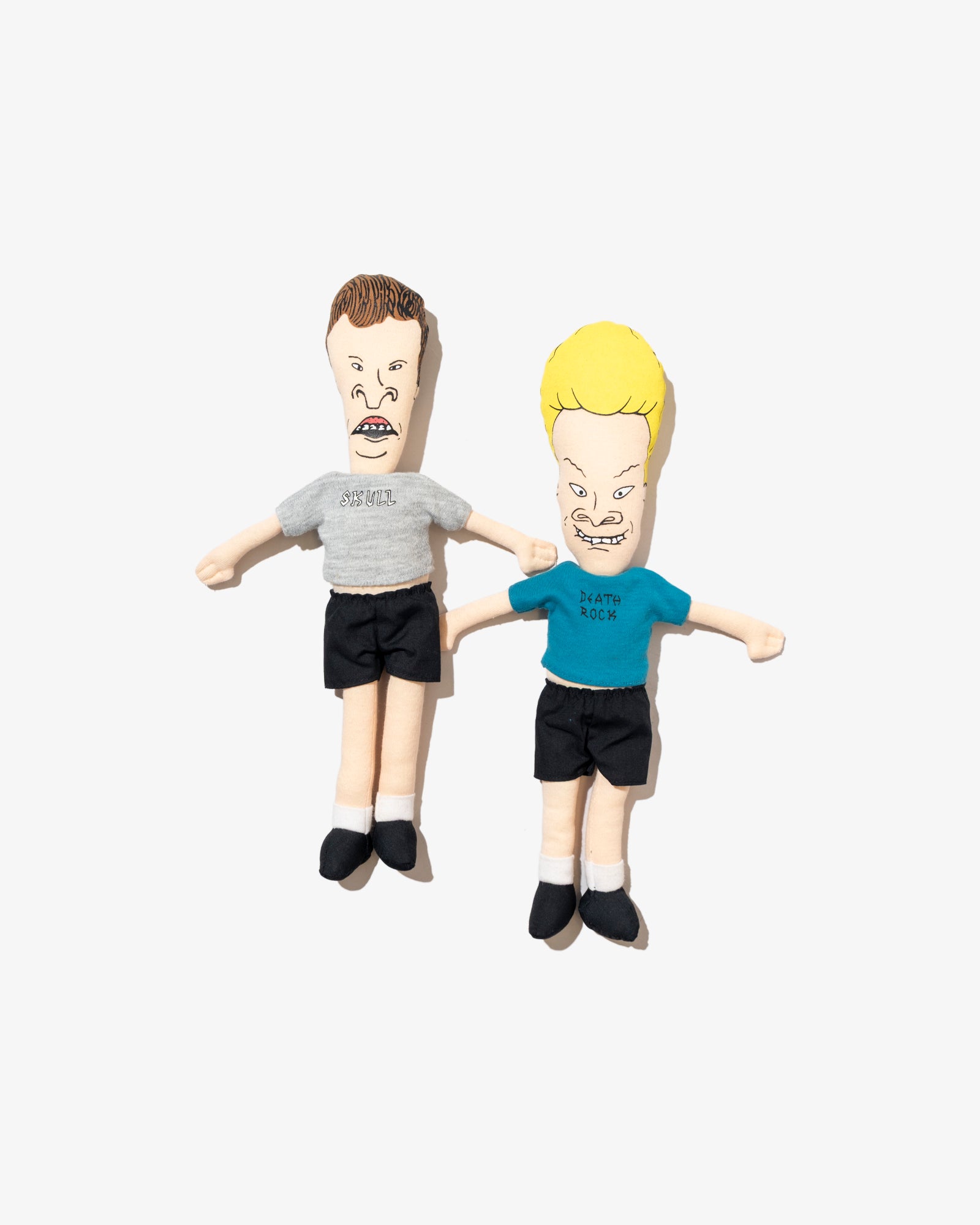1993 BEAVIS AND BUTTHEAD 14" PLUSH TOY SET