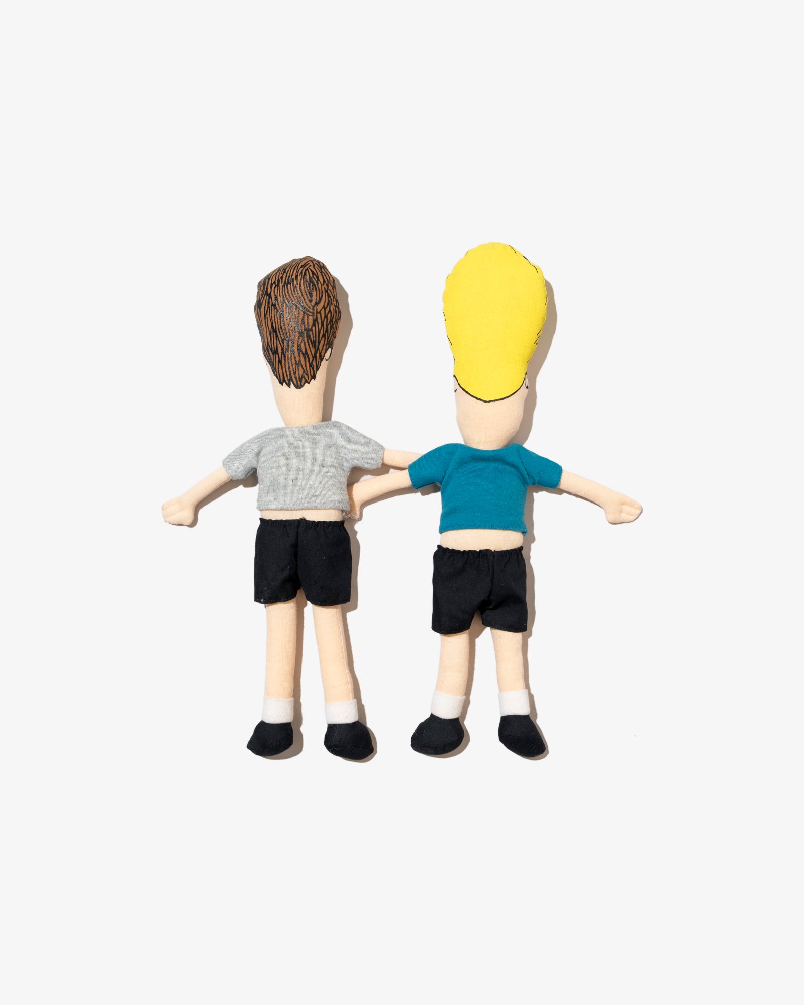 1993 BEAVIS AND BUTTHEAD 14" PLUSH TOY SET