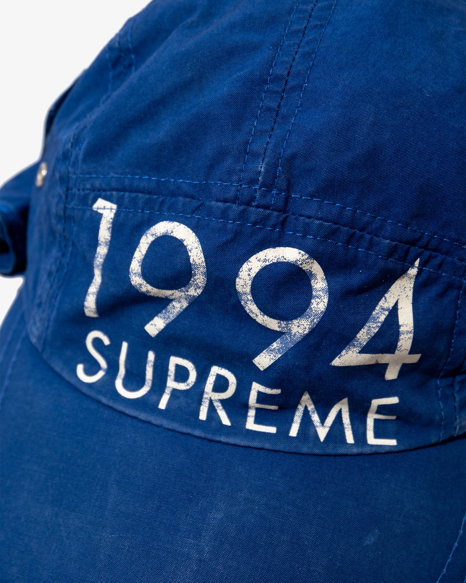 2008 SUPREME SAFARI LONG BILL CAP (Blue)