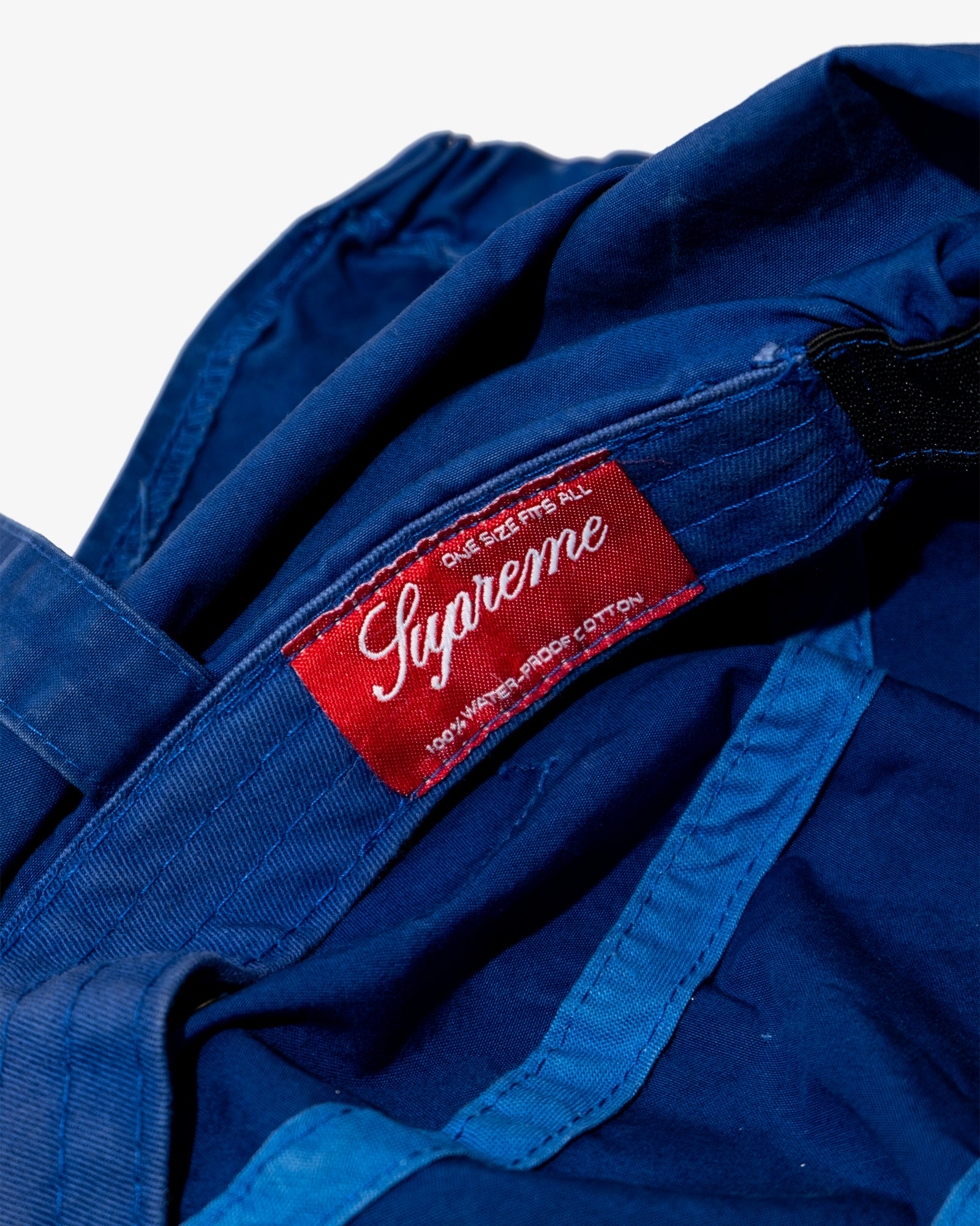 2008 SUPREME SAFARI LONG BILL CAP (Blue)