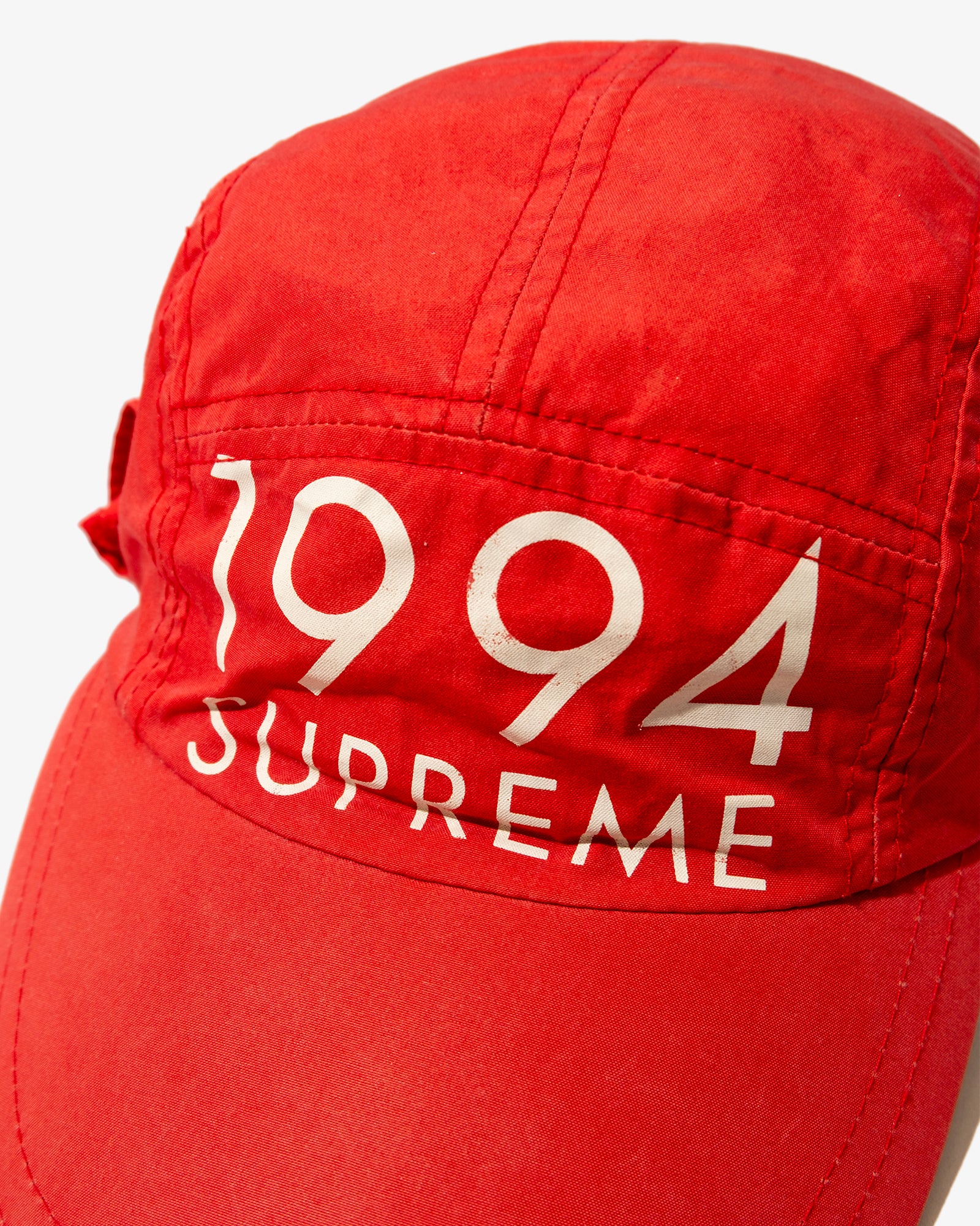 2008 SUPREME SAFARI LONG BILL CAP (Red)