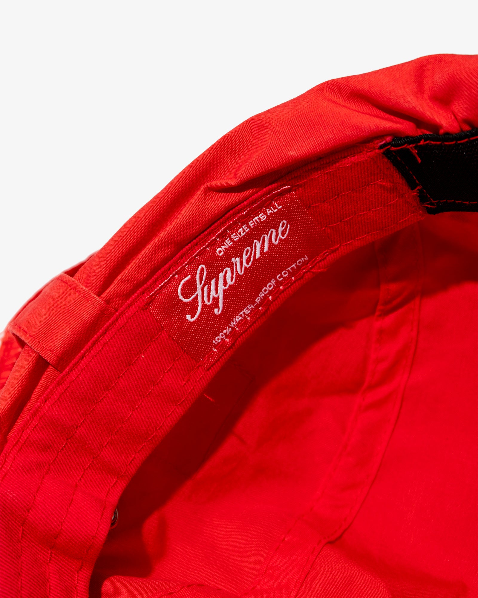 2008 SUPREME SAFARI LONG BILL CAP (Red)