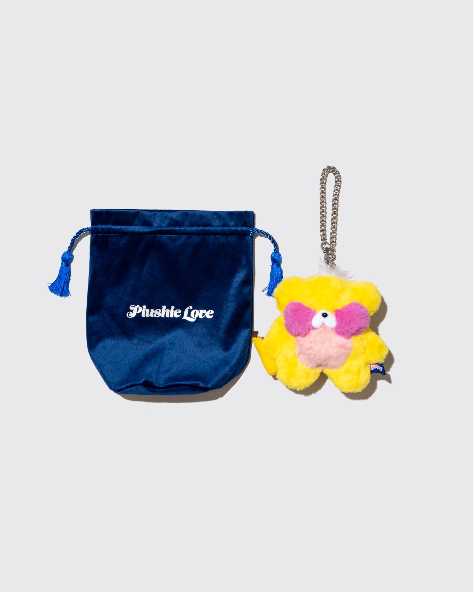 Topaz Monkey Bag Charm - Smiley