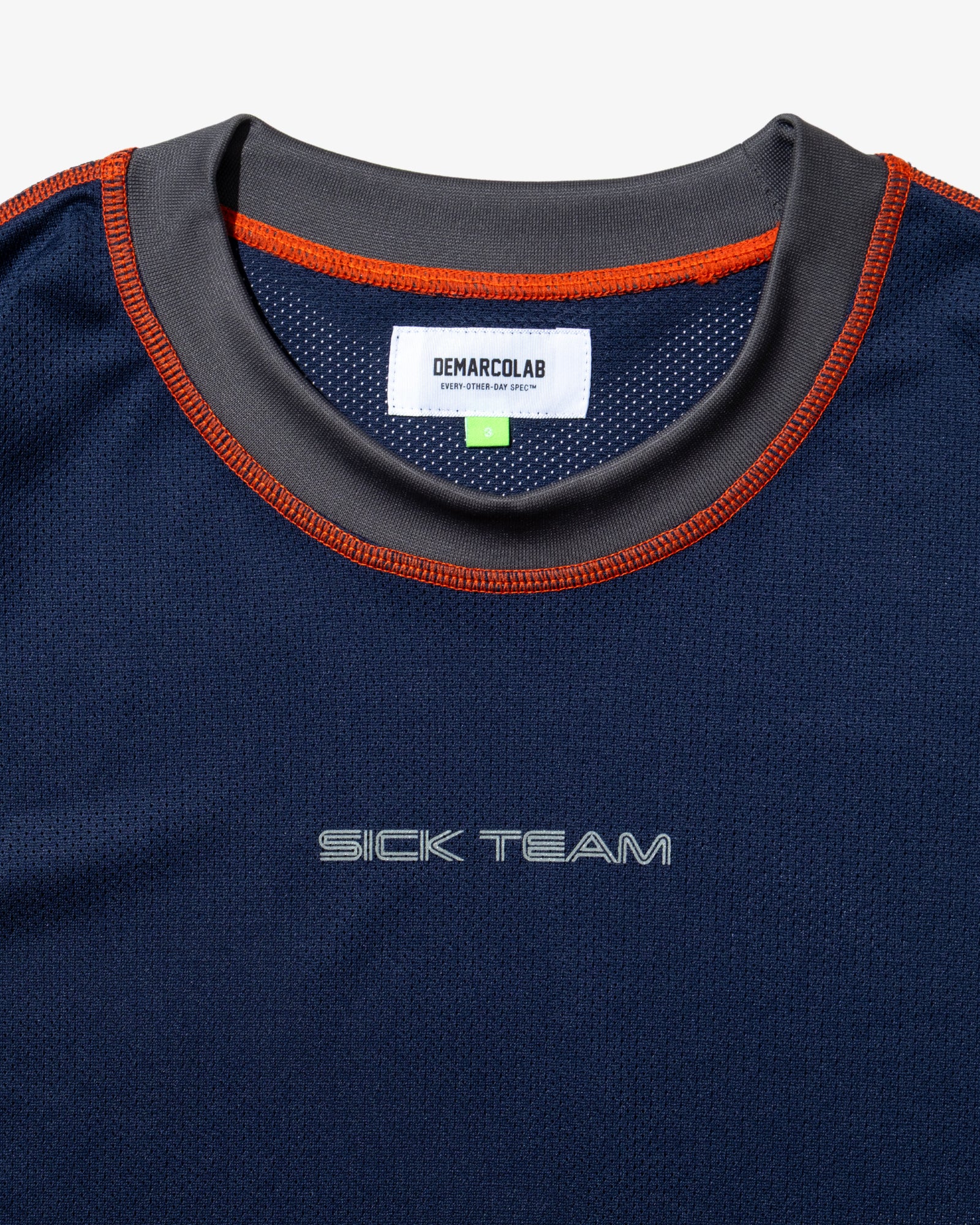 SICK TEAM MESH TRAINING TOP (Navy)