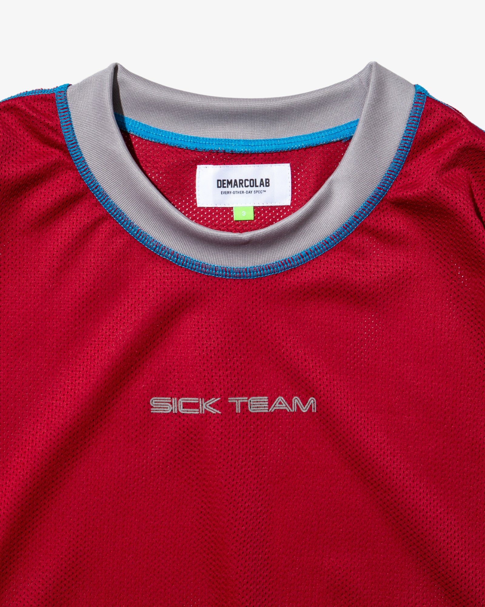 SICK TEAM MESH TRAINING TOP (Red)