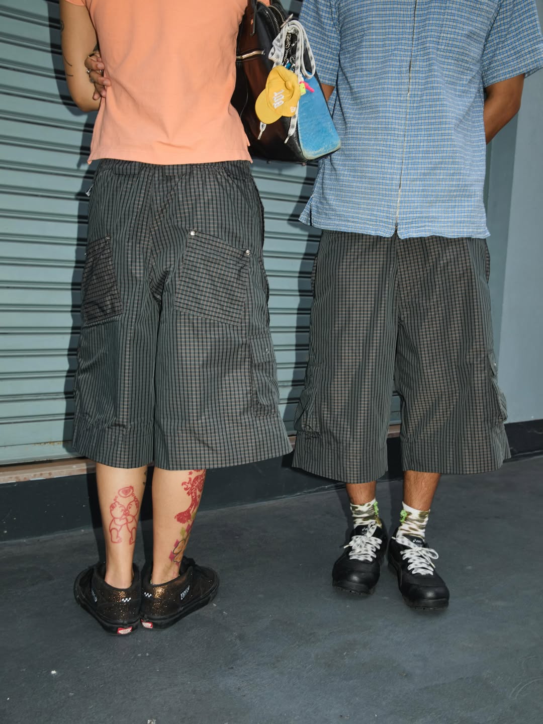 NYLON CARGO SHORTS