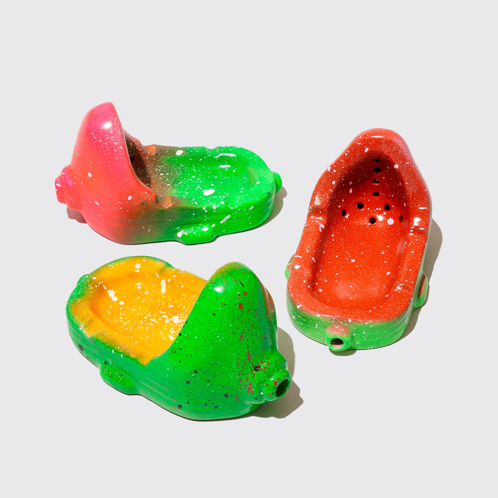 Fountain Ceramic Incense Holder & Ashtray - 1 of 1 Edition (Watermelon)