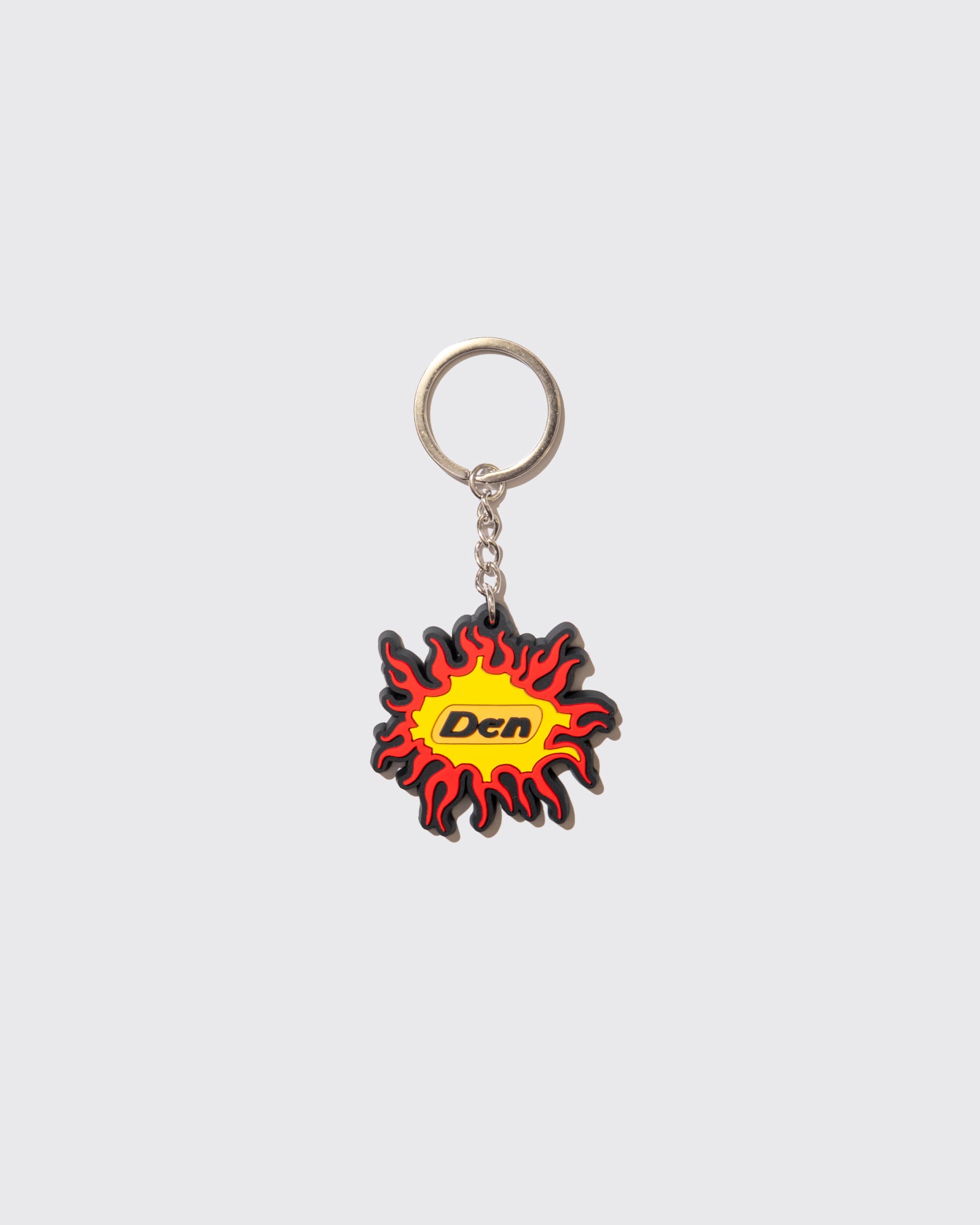 FLAME RUBBER KEYCHAIN