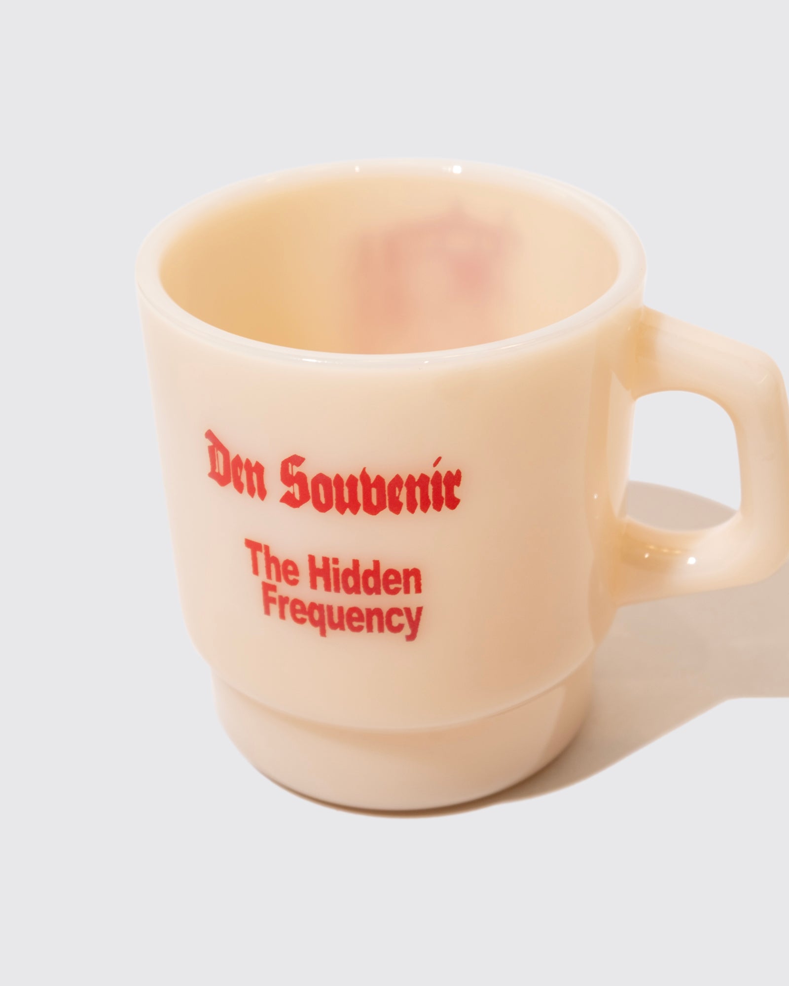 THE HIDDEN FREQUENCY MILK GLASS