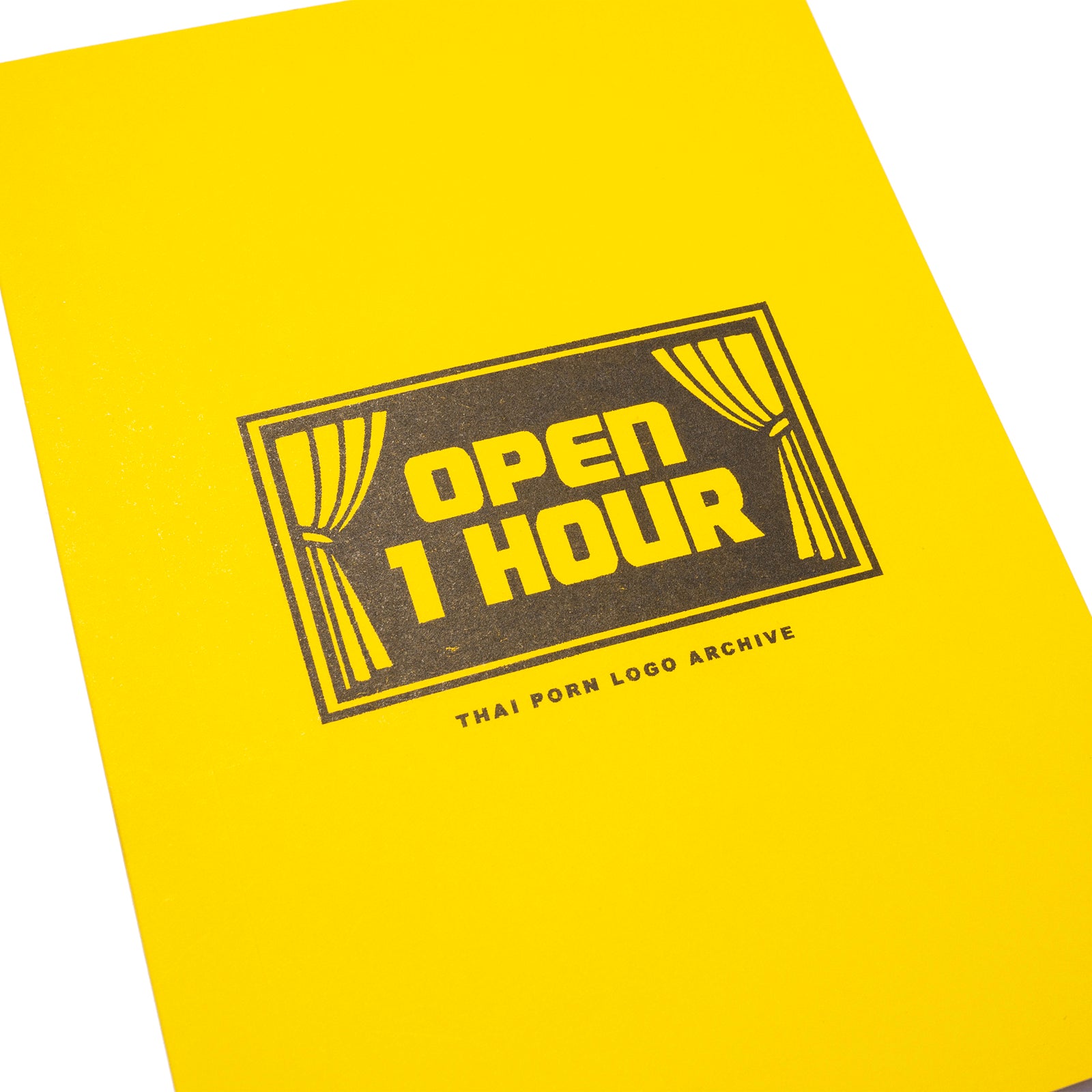 OPEN 1 HOUR - Thai Porn Logo Archive Zine