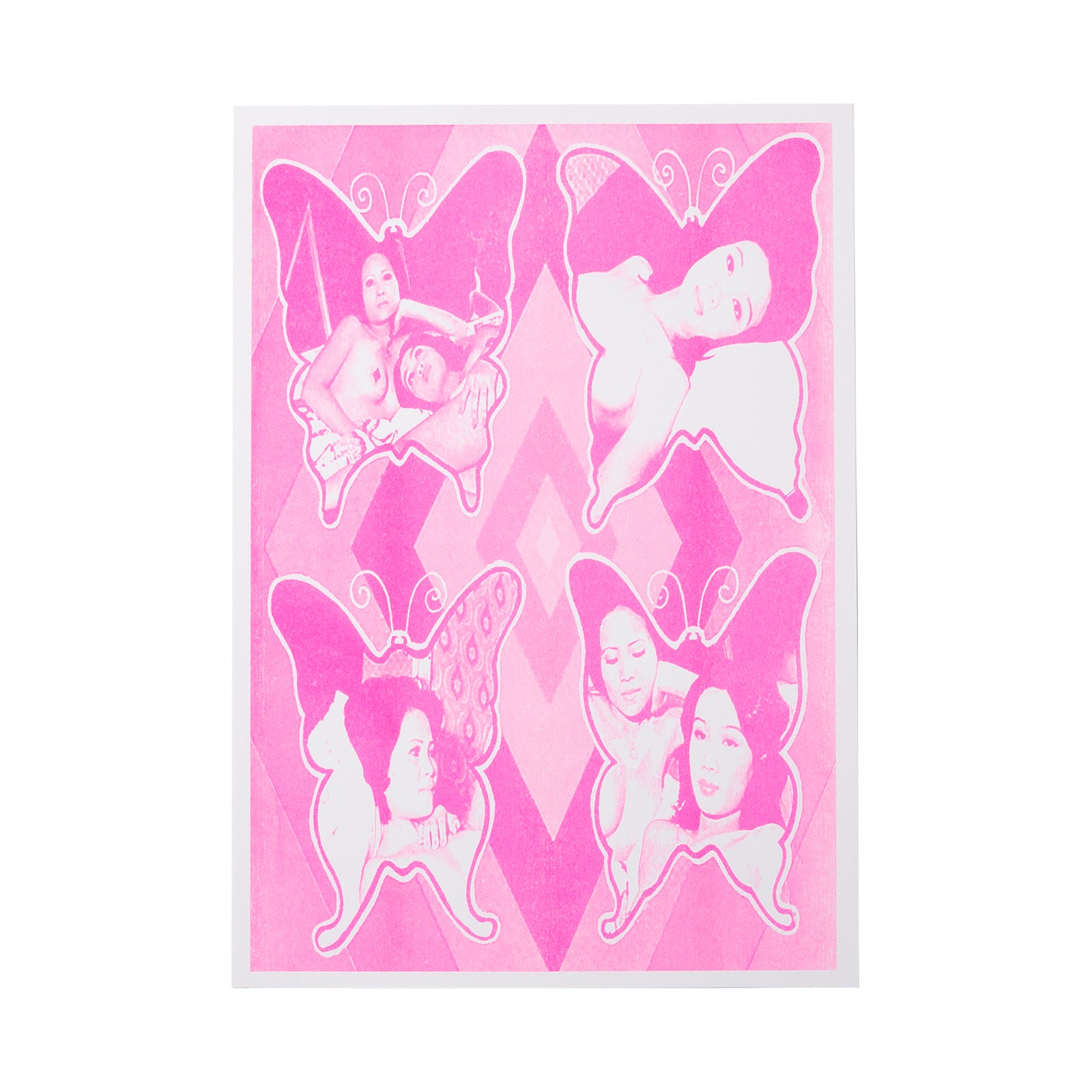 OPEN 1 HOUR - Thai Porn Risograph Print