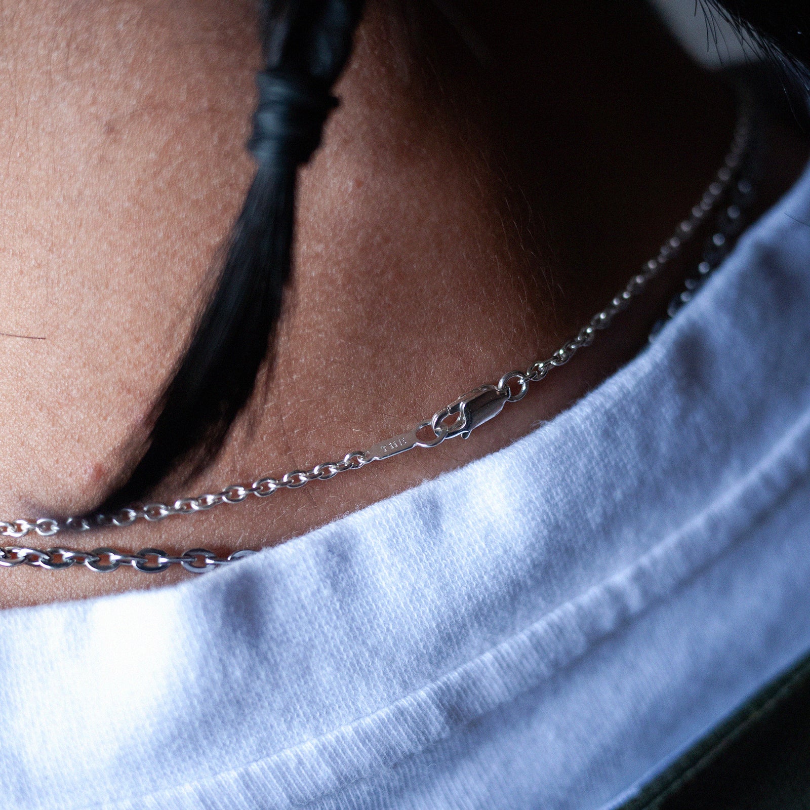 BALL NECK CHAIN (Silver)