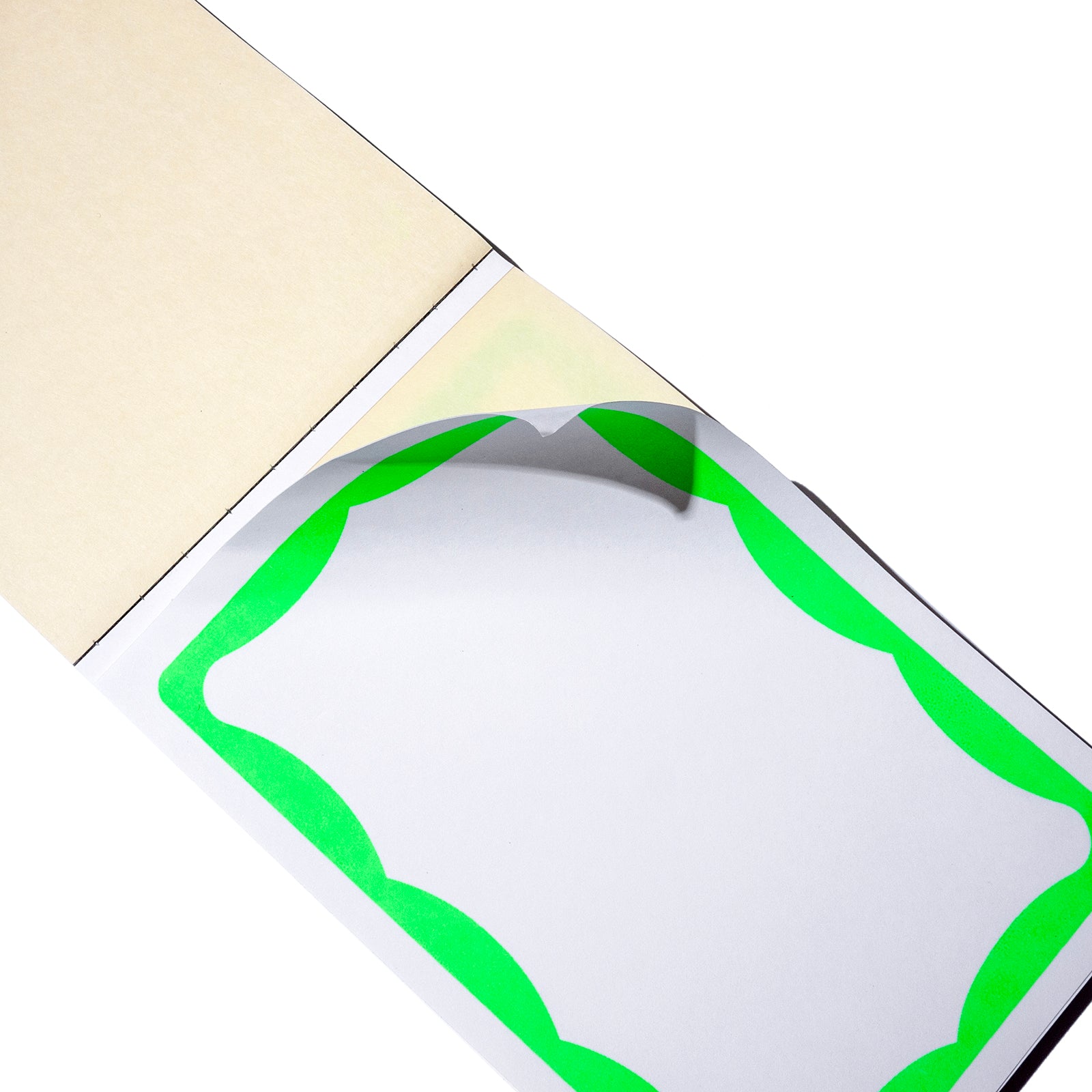 LABEL BLACK BOOK (Neon Green)